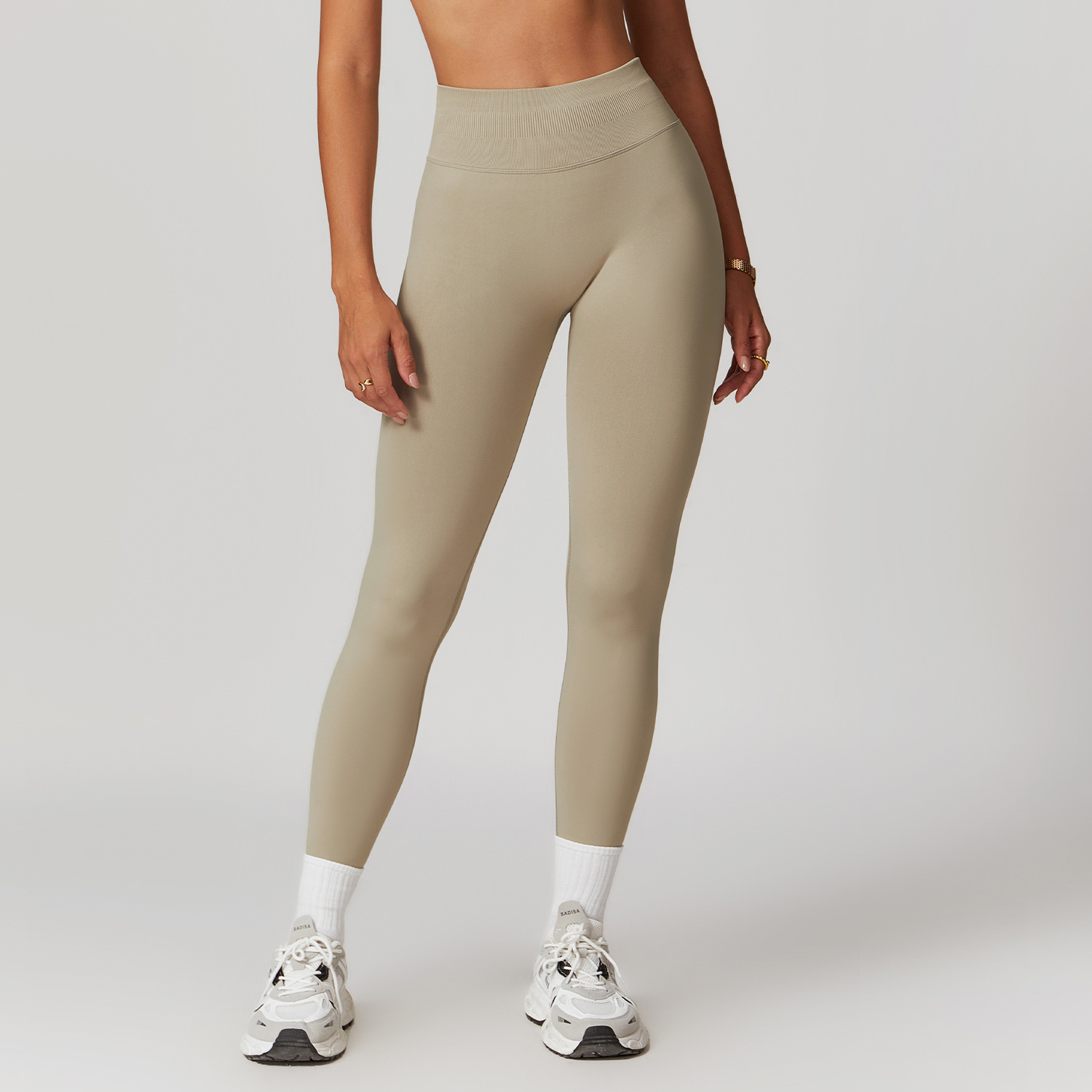 Ombreezy Seamless Tummy Control Yoga Leggings
