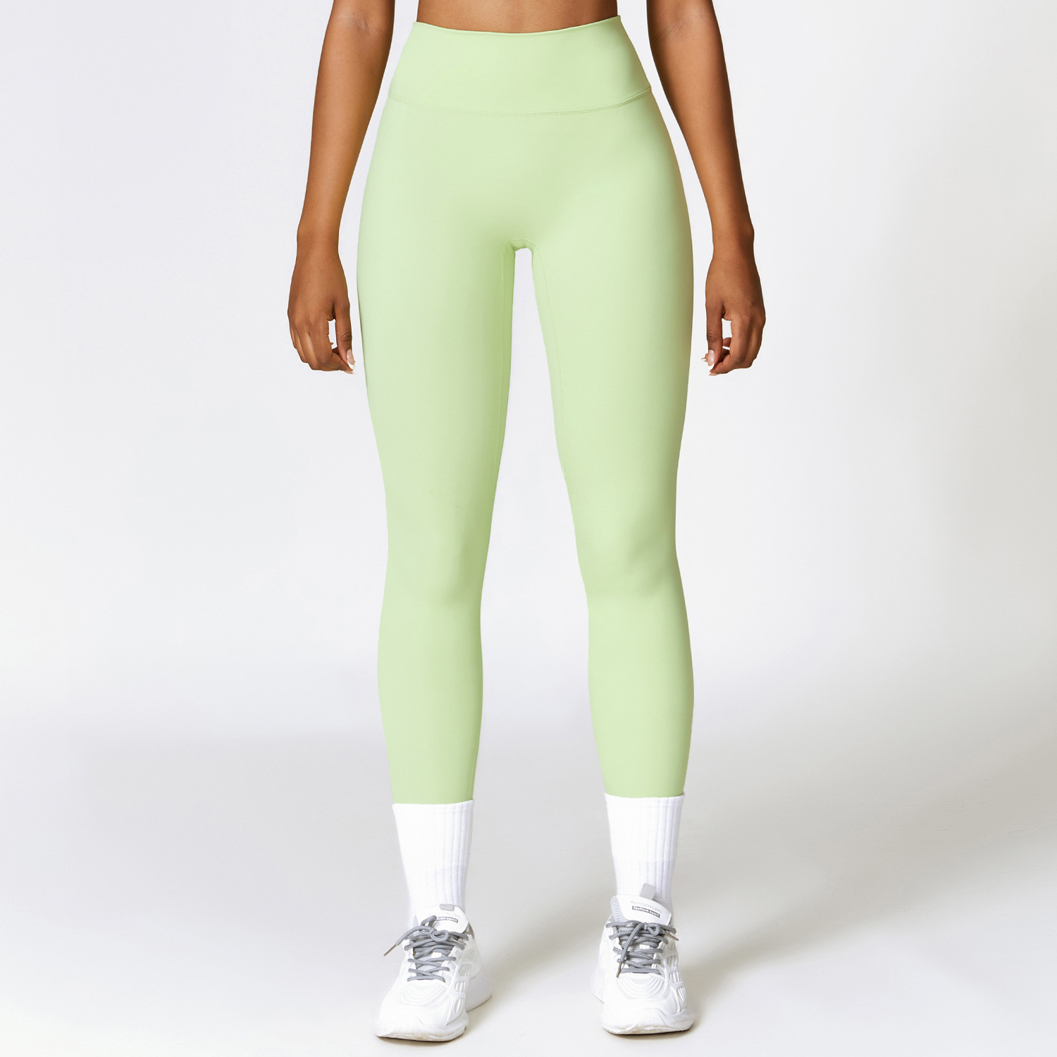 Ombreezy Tummy-Control Brushed Quick-Dry Yoga Leggings