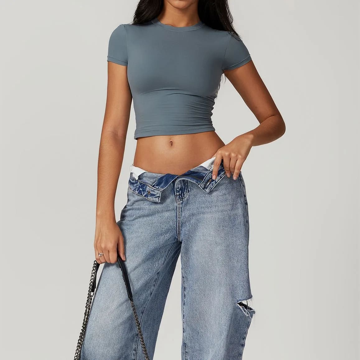 Ombreezy Versatile Slim-Fit Quick-Dry Training Tee