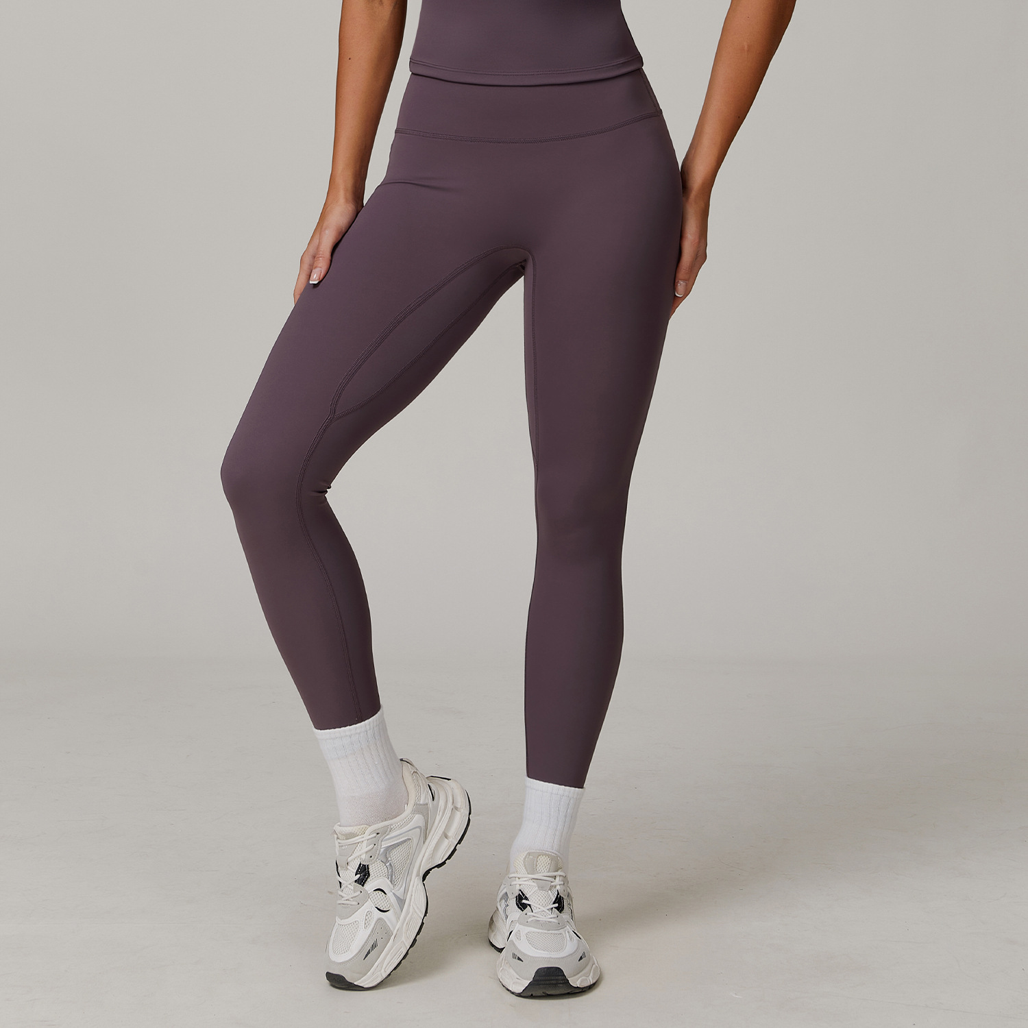 Ombreezy Tummy-Control Brushed Quick-Dry Yoga Leggings
