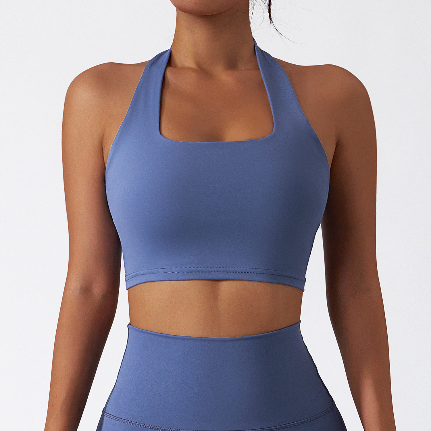 Ombreezy Halter Neck Breathable Sports Bra