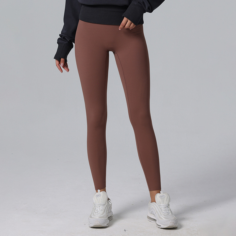 Ombreezy Lycra™ High-Waisted Seamless Yoga Leggings