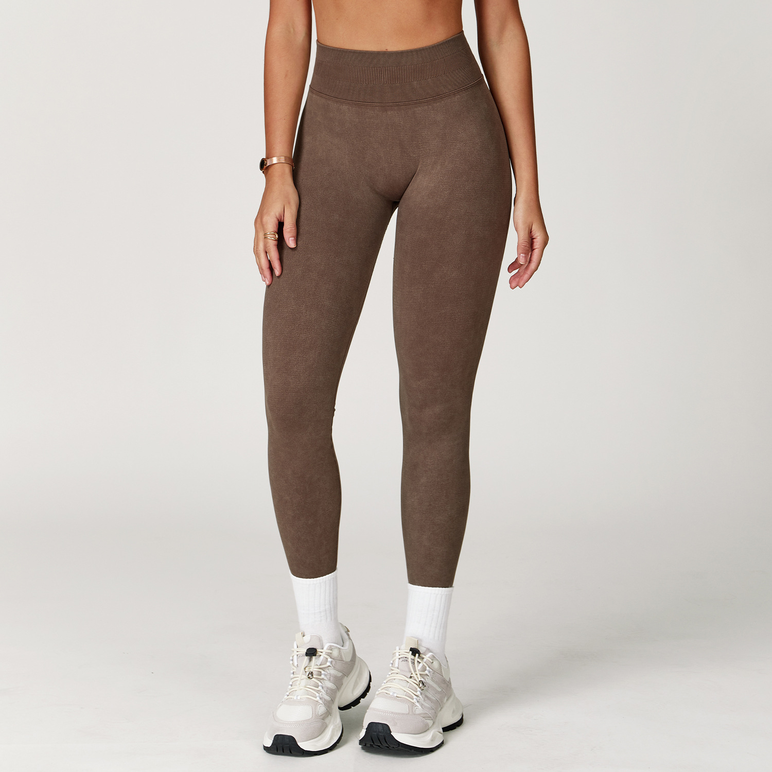 Ombreezy Seamless Sand-Washed Yoga Leggings