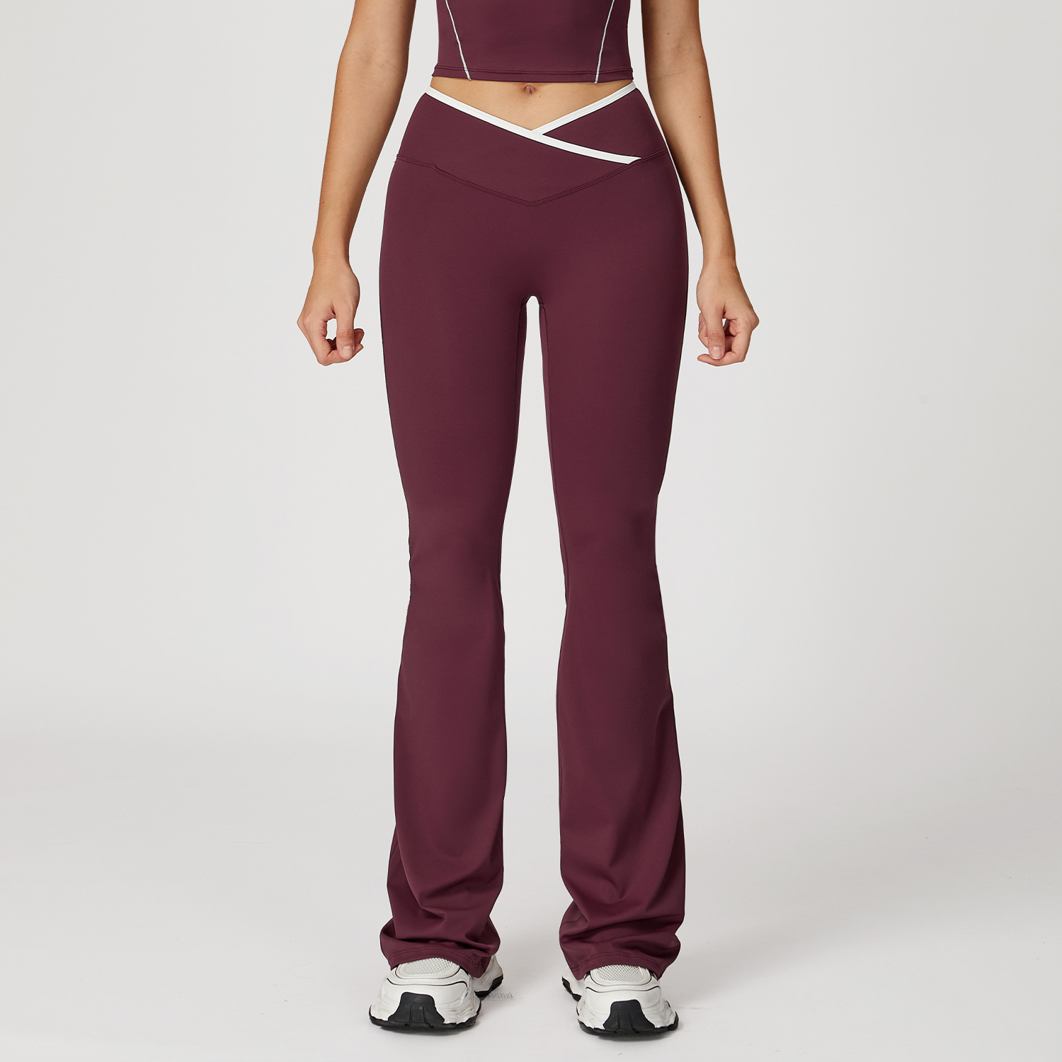 Ombreezy Slim-Fit Flared Yoga Leggings