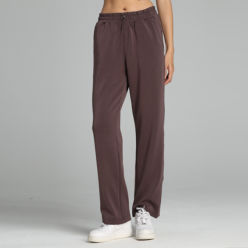 Ombreezy Relaxed Fit Wide-Leg Yoga Trousers