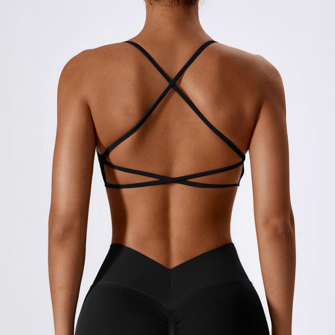 Ombreezy Seamless Quick-Dry Yoga Bra