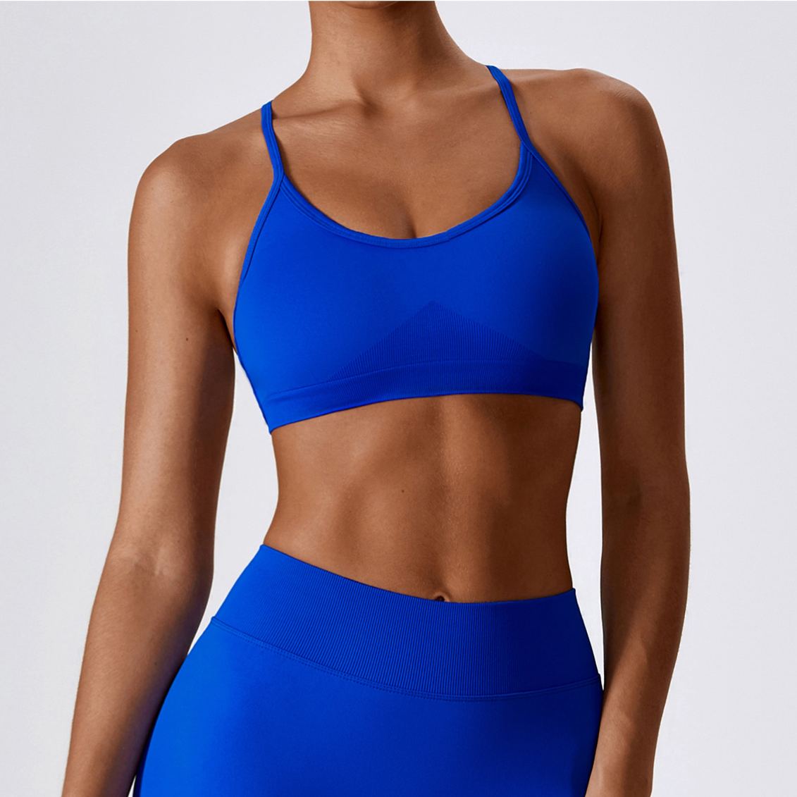 Ombreezy Seamless Quick-Dry Yoga Bra