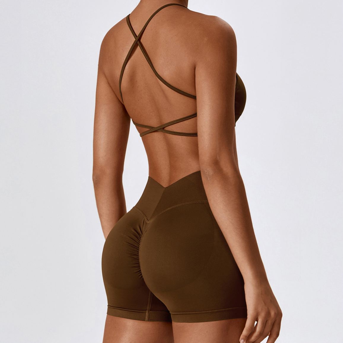 Ombreezy Seamless Quick-Dry Yoga Bra