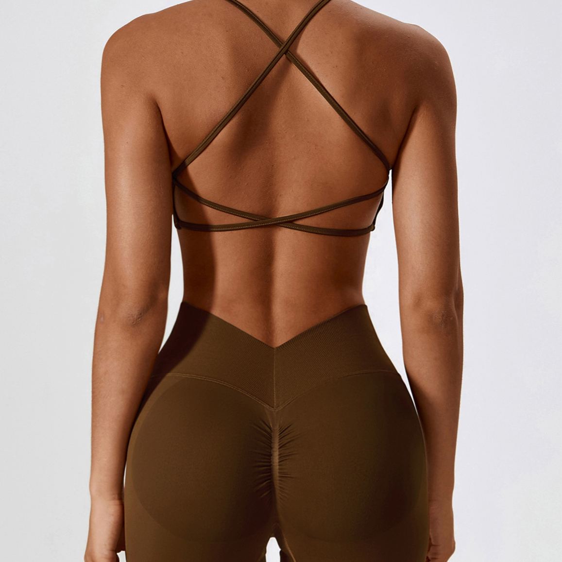 Ombreezy Seamless Quick-Dry Yoga Bra