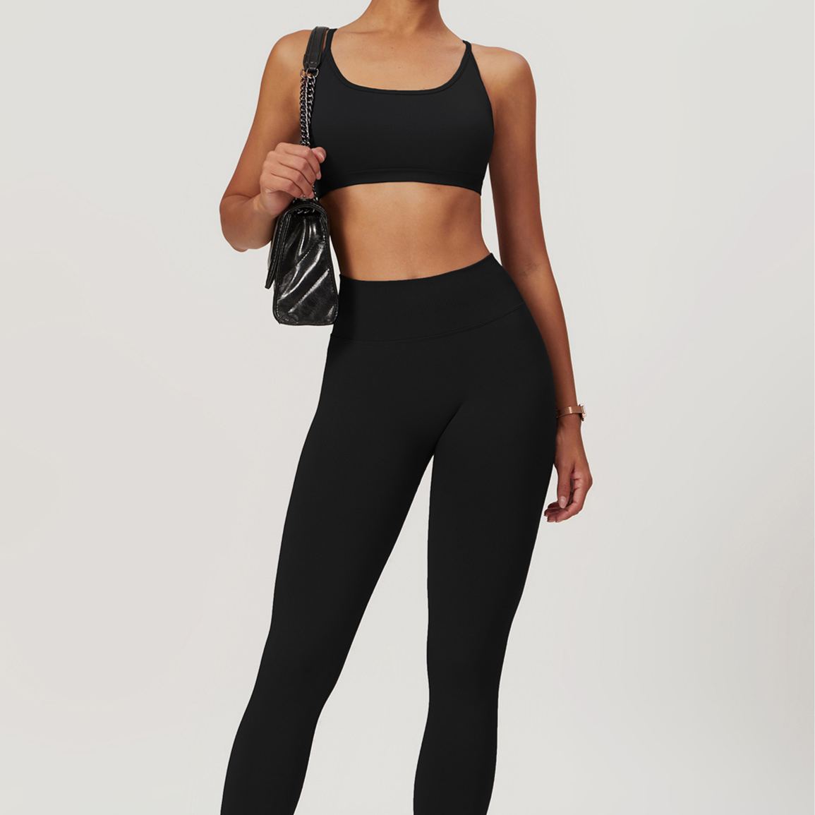 Ombreezy Seamless Tummy Control Yoga Leggings