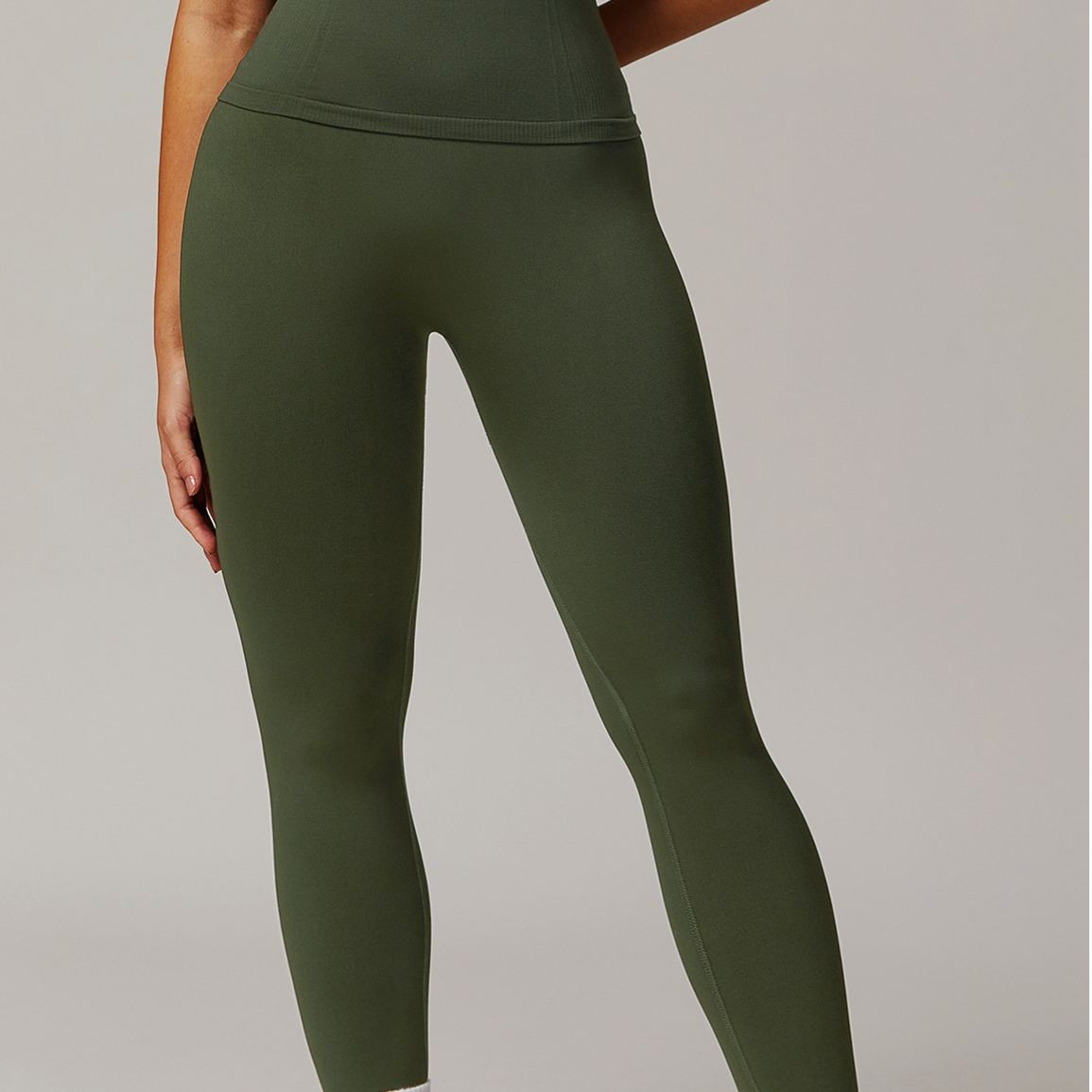 Ombreezy Seamless Tummy Control Yoga Leggings