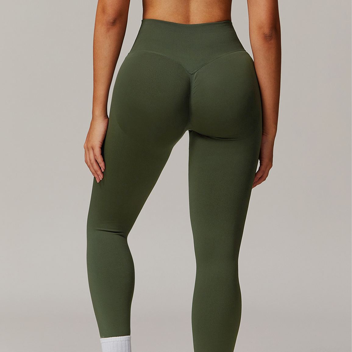 Ombreezy Seamless Tummy Control Yoga Leggings