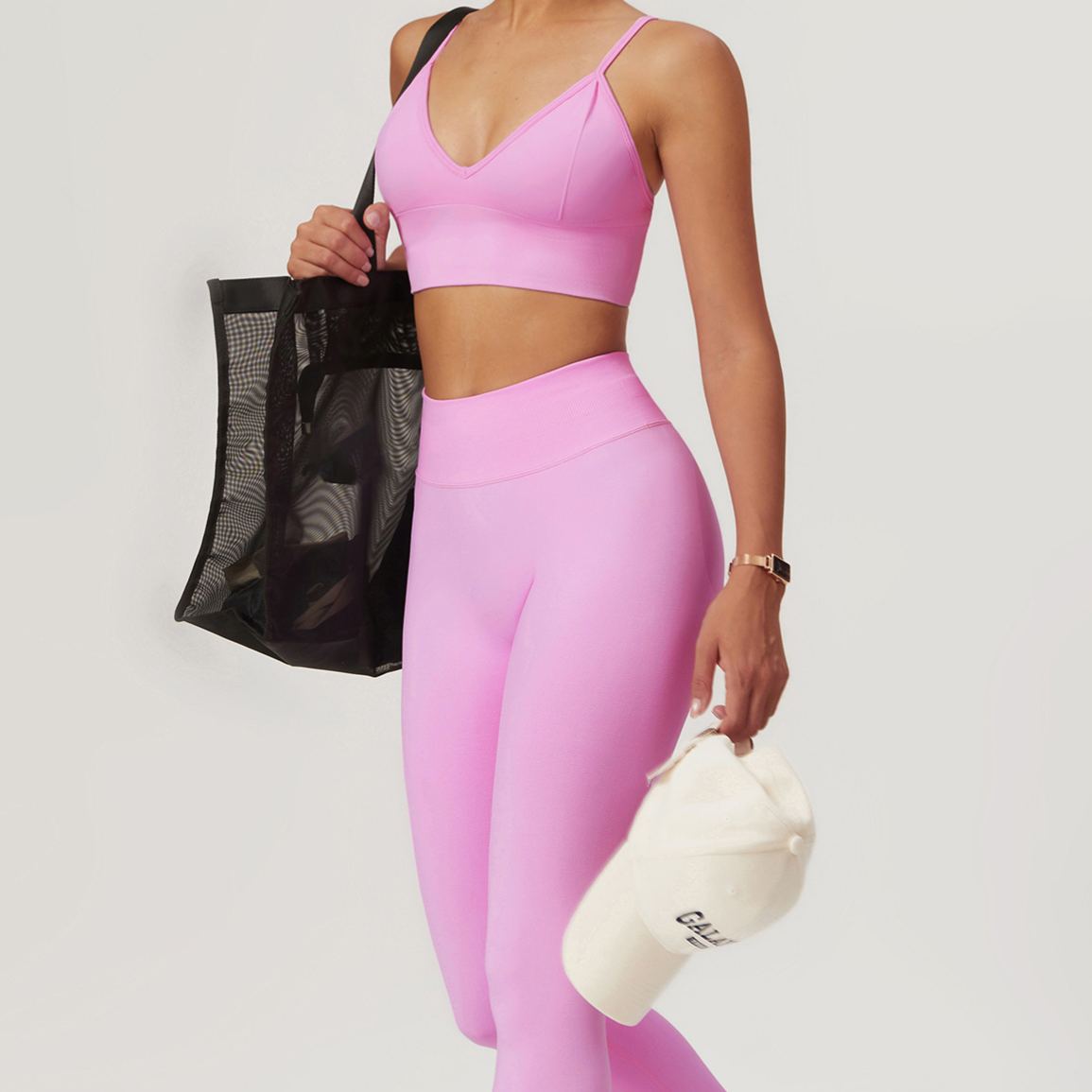 Ombreezy Seamless Tummy Control Yoga Leggings