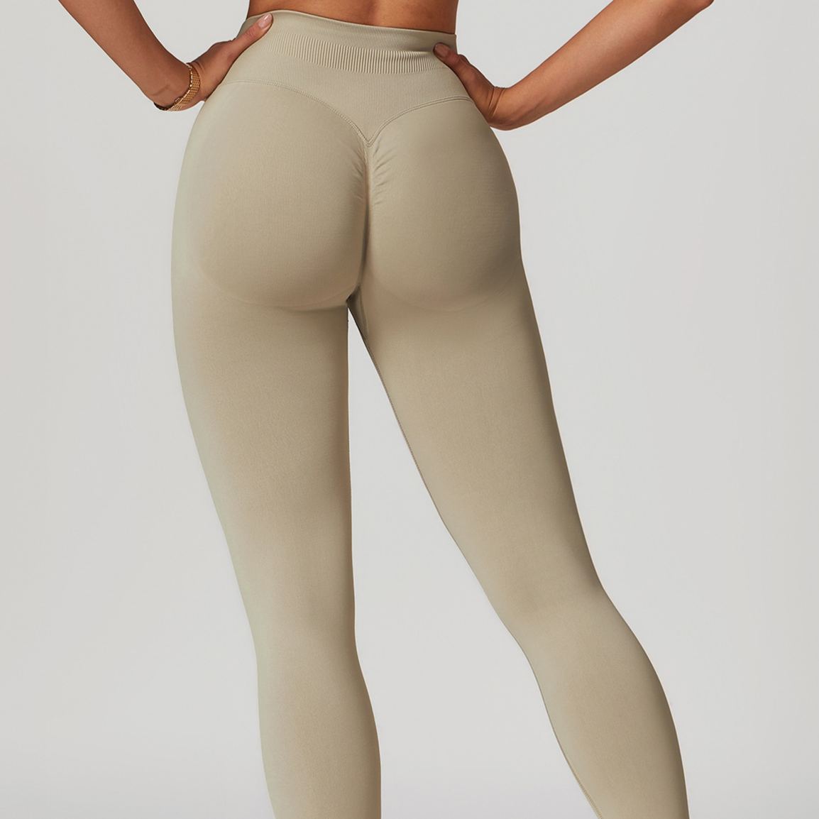 Ombreezy Seamless Tummy Control Yoga Leggings