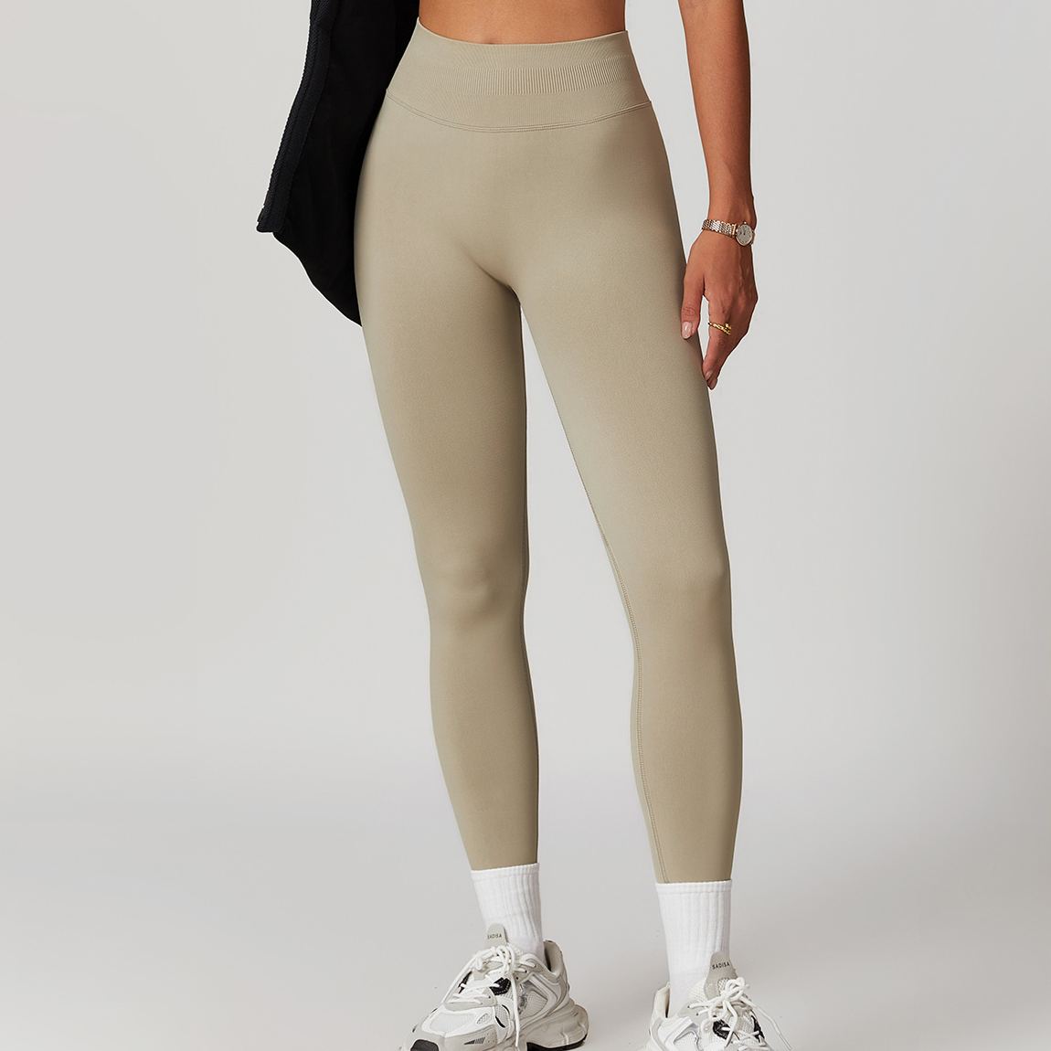 Ombreezy Seamless Tummy Control Yoga Leggings