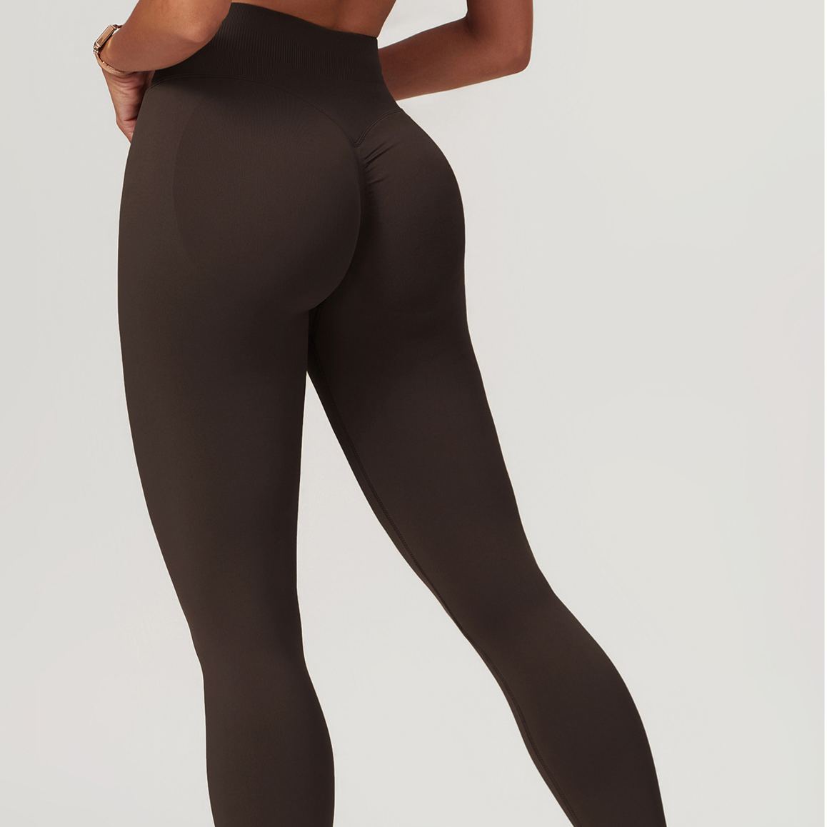 Ombreezy Seamless Tummy Control Yoga Leggings