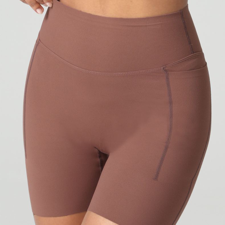 Ombreezy 6" High Waist Yoga Quick Dry Shorts