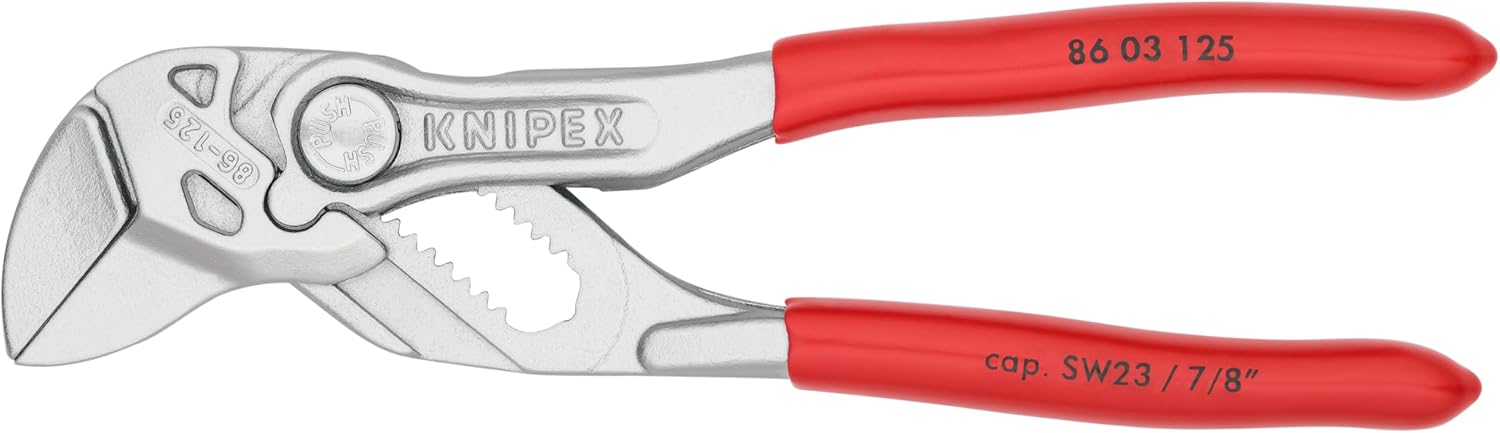 Mini alicates llave de 5 pulgadas KNIPEX Tools 86 03 125