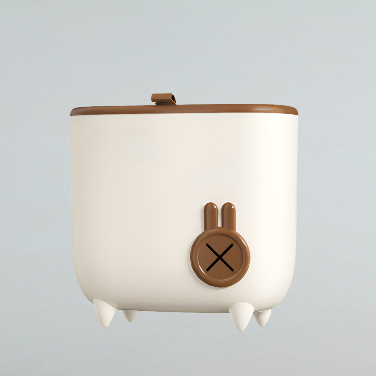 Household wall-mounted trash can