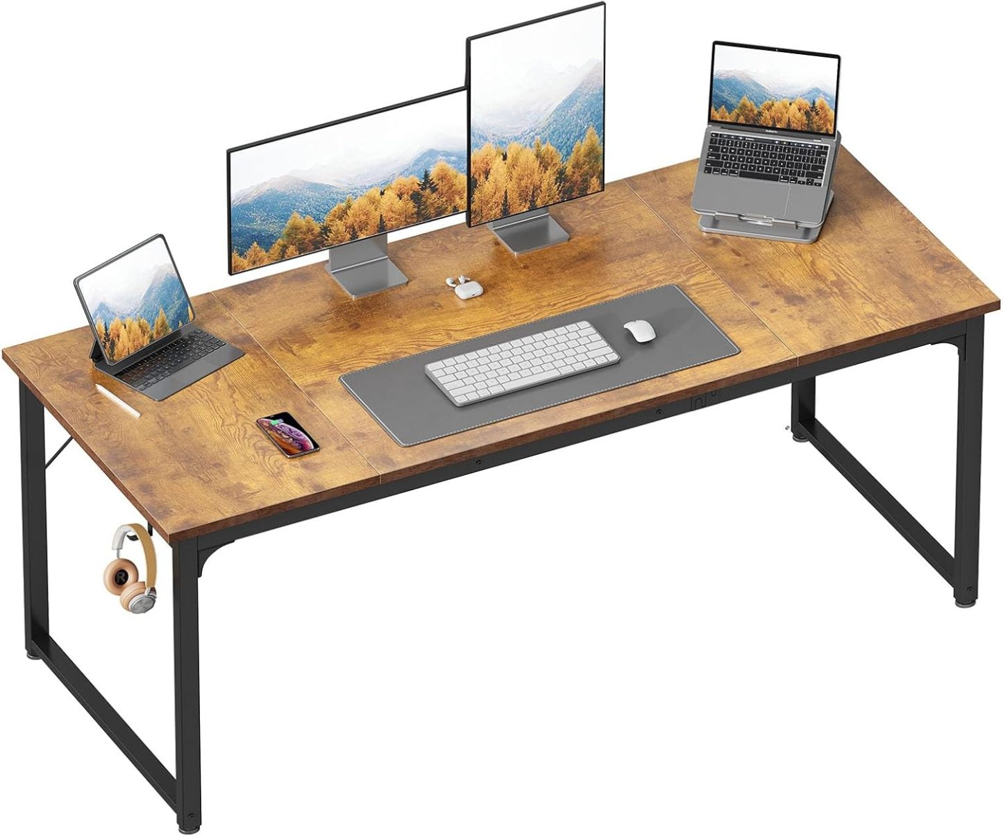 ODK 63 Inch Computer Desk Home Office Desk
