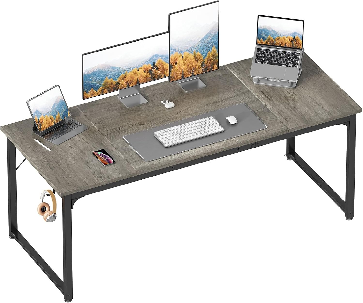 ODK 63 Inch Computer Desk Home Office Desk