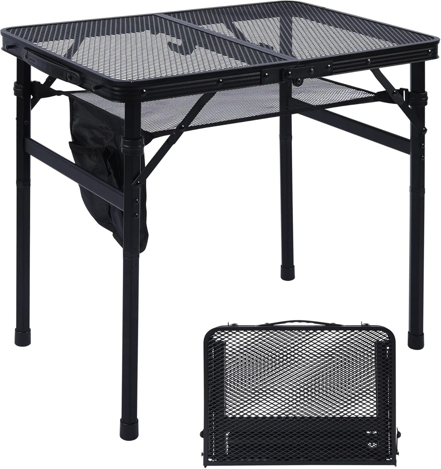 Folding Grill Table-Outdoor Tables-4x2 FT Portable Camping Table