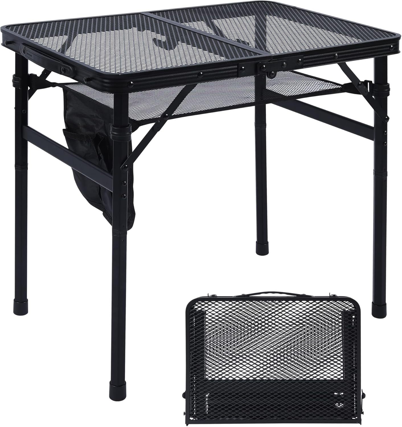 Folding Grill Table-Outdoor Tables-4x2 FT Portable Camping Table