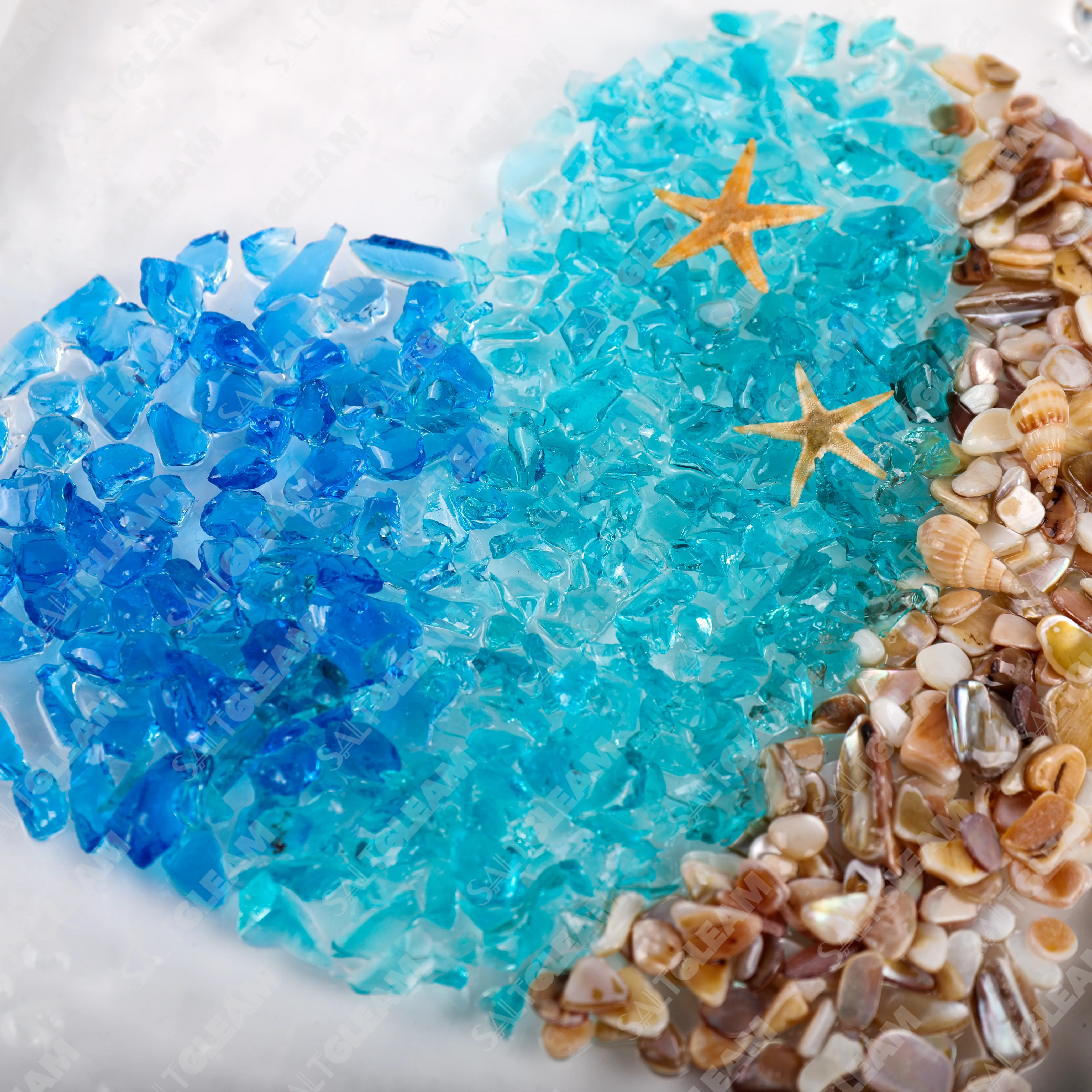 Ocean’s Heartbeat Sea Glass Art Kit