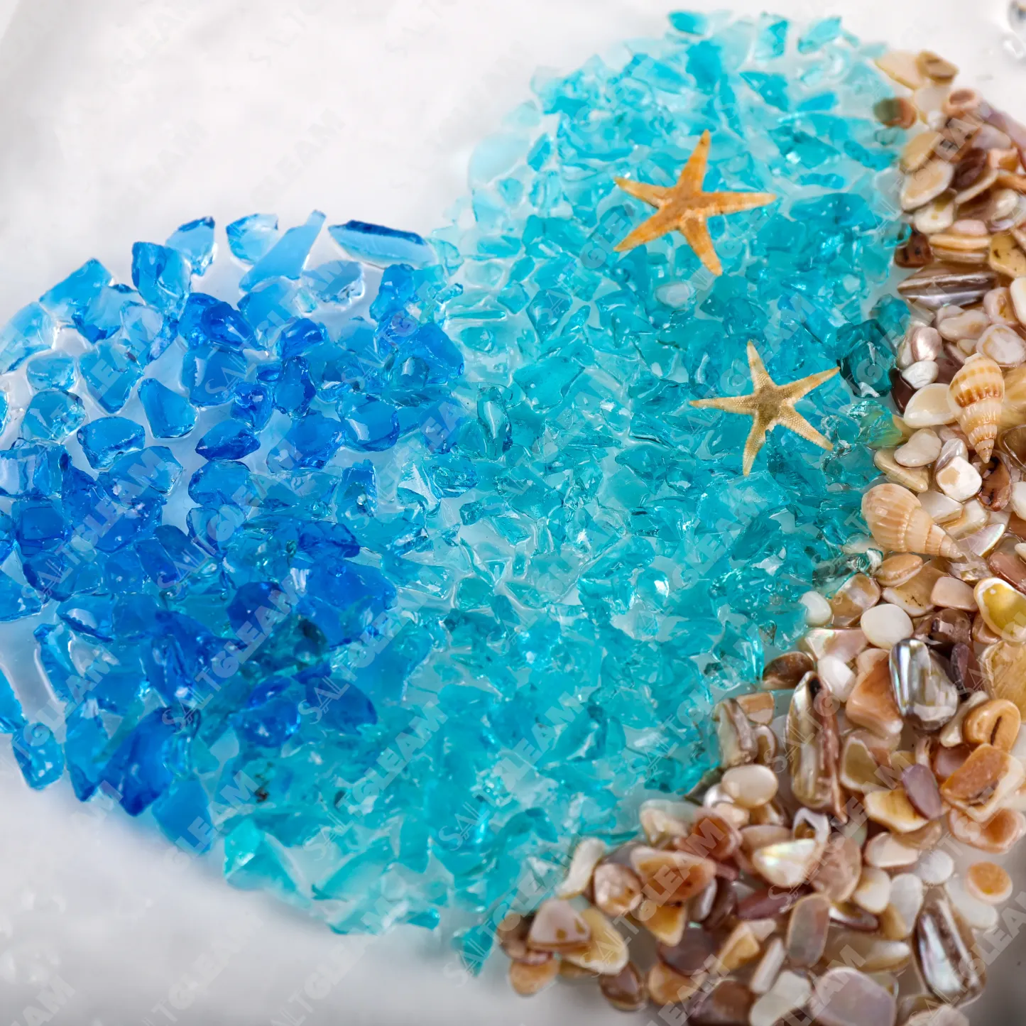 Ocean’s Heartbeat Sea Glass Art Kit