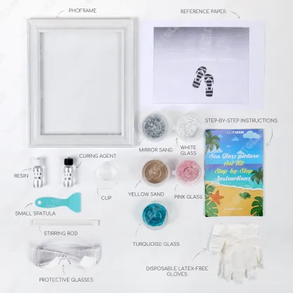 Beach Sea Glass Art Kit
