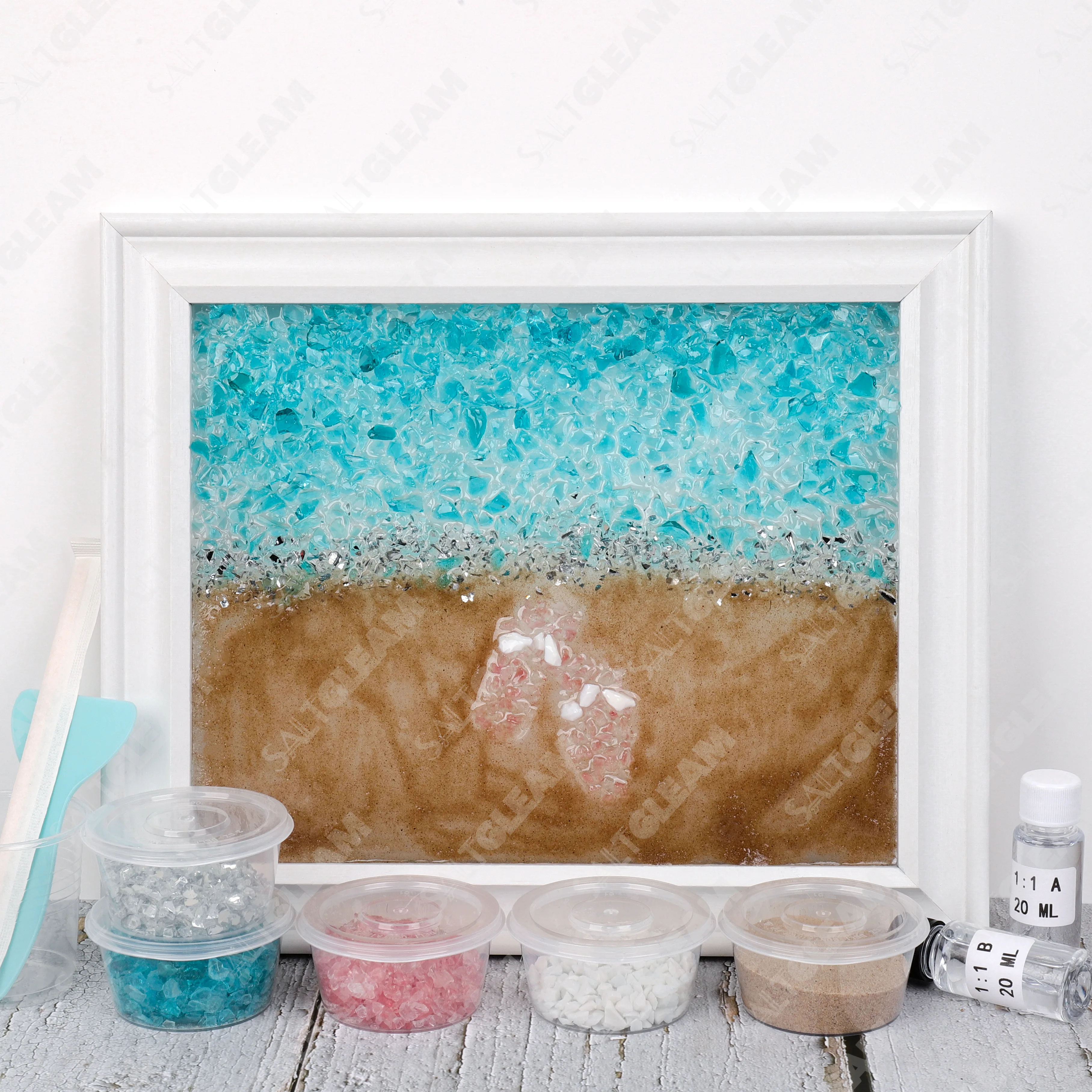 Beach Sea Glass Art Kit