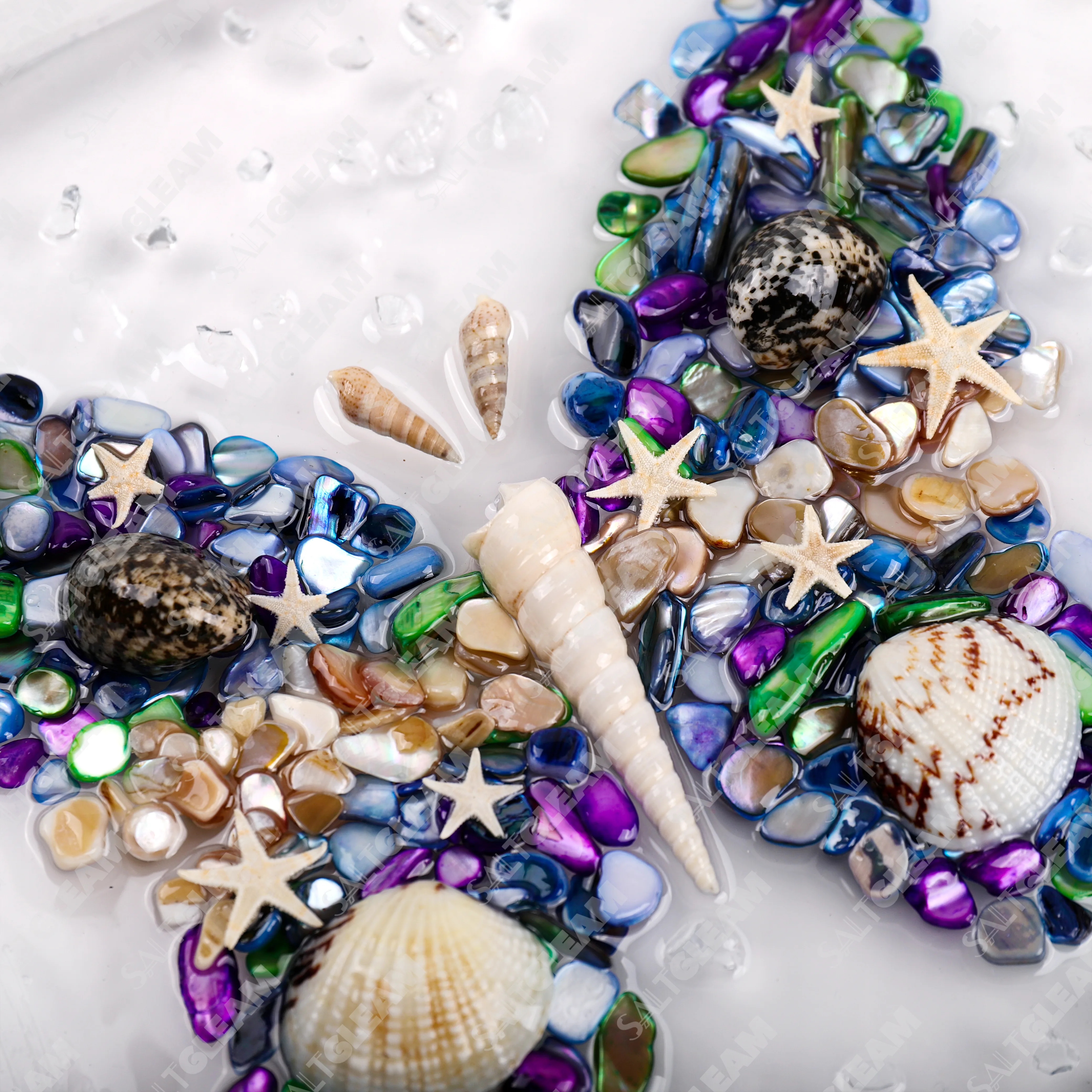 Octopus Sea Glass Art Kit