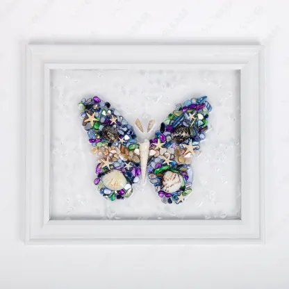 Octopus Sea Glass Art Kit