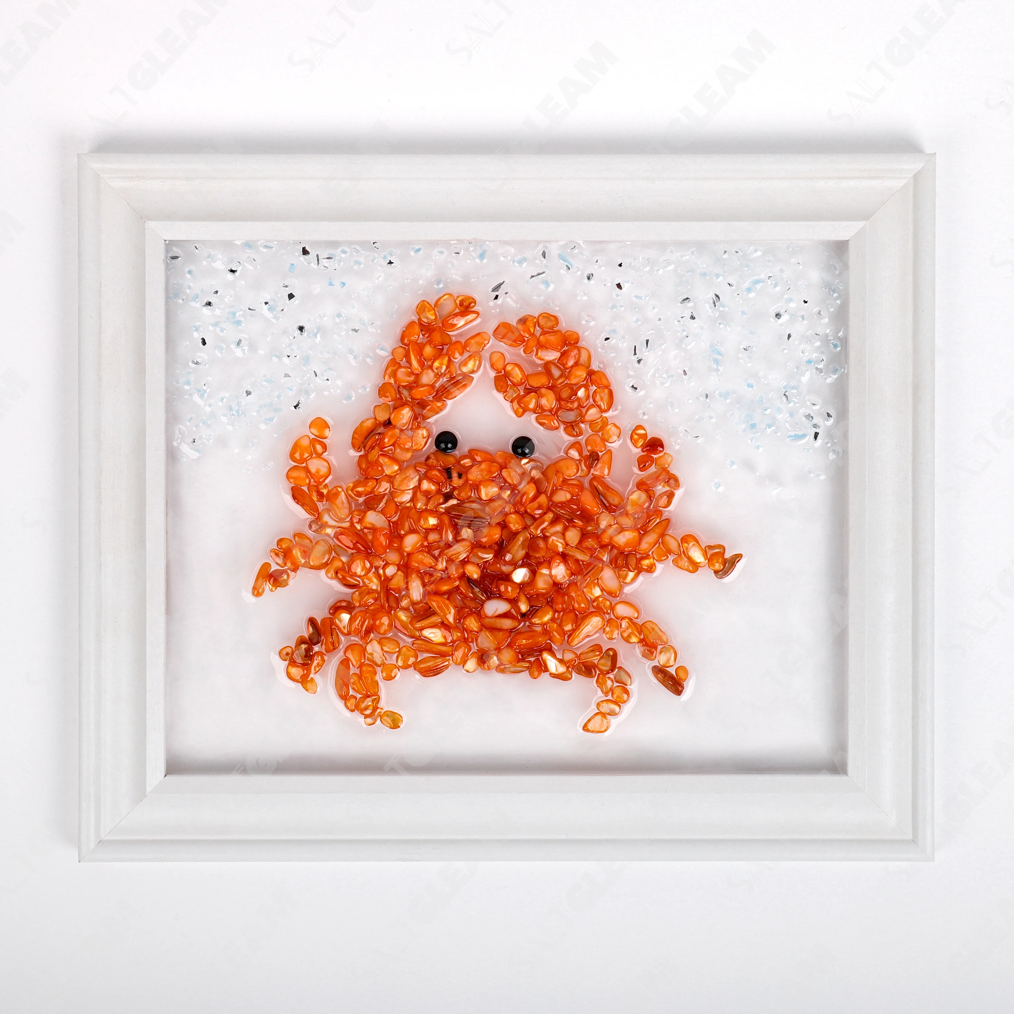 Crab Sea Glass Art Kit