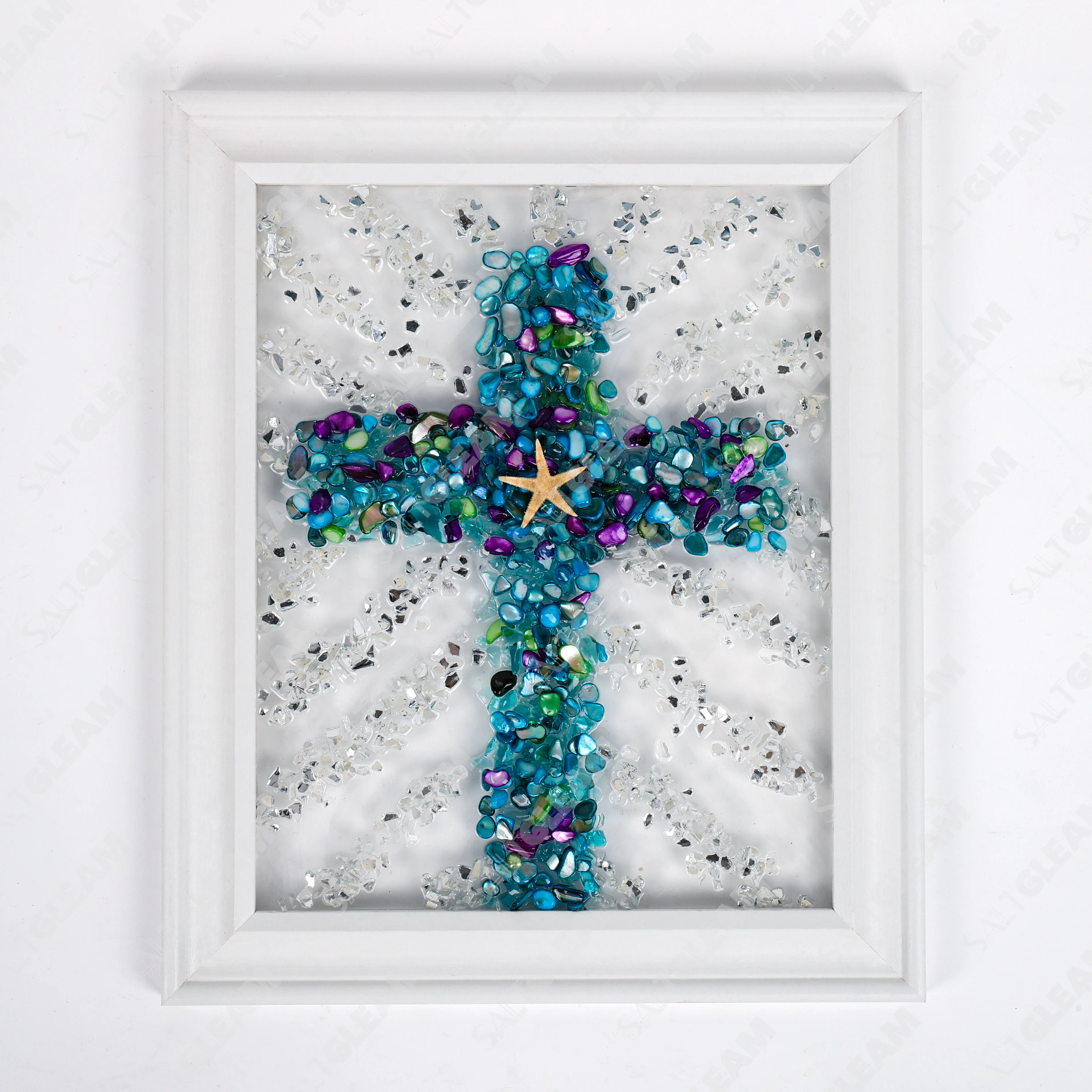 Cross Sea Glass Art Kit
