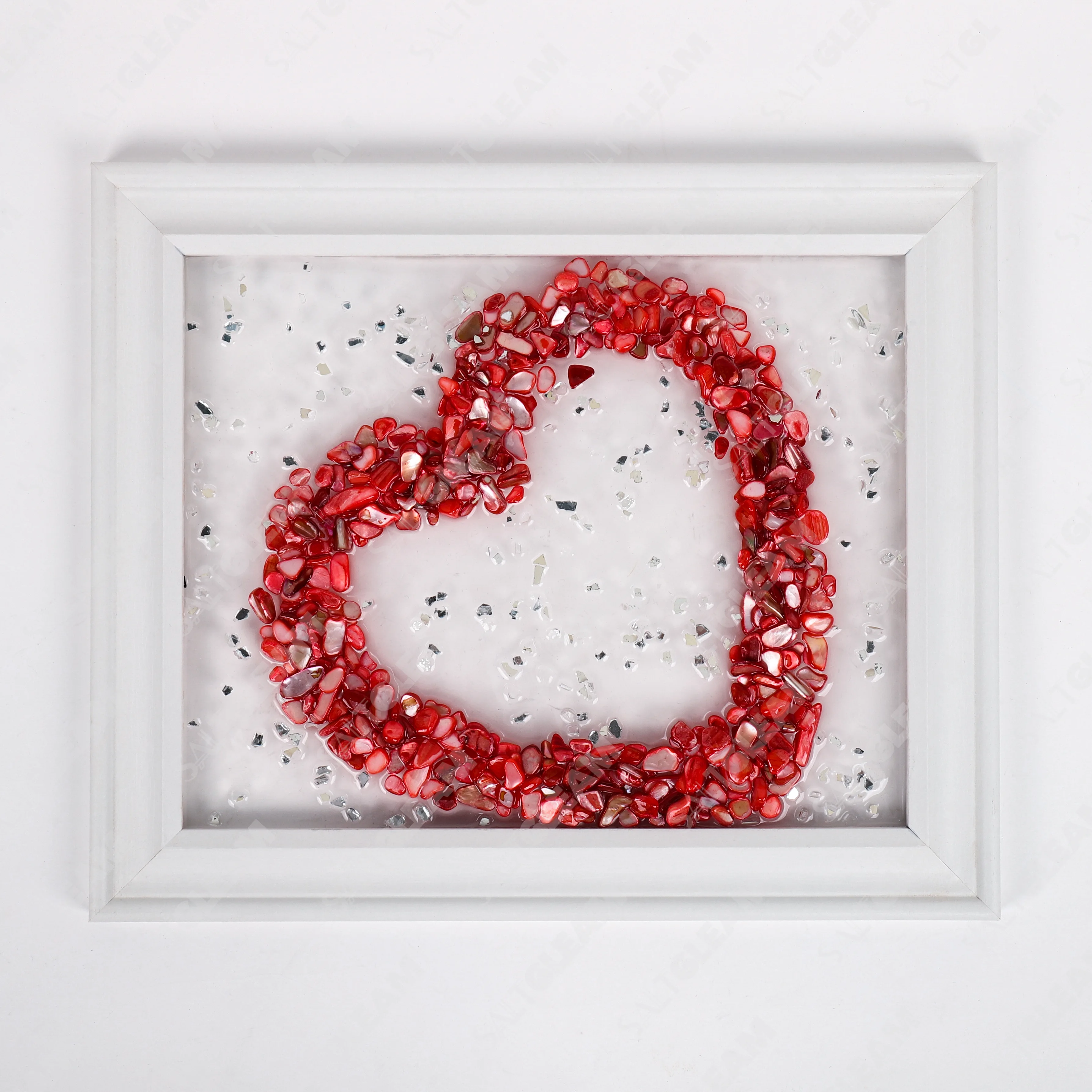 Forever Love Sea Glass Art Kit