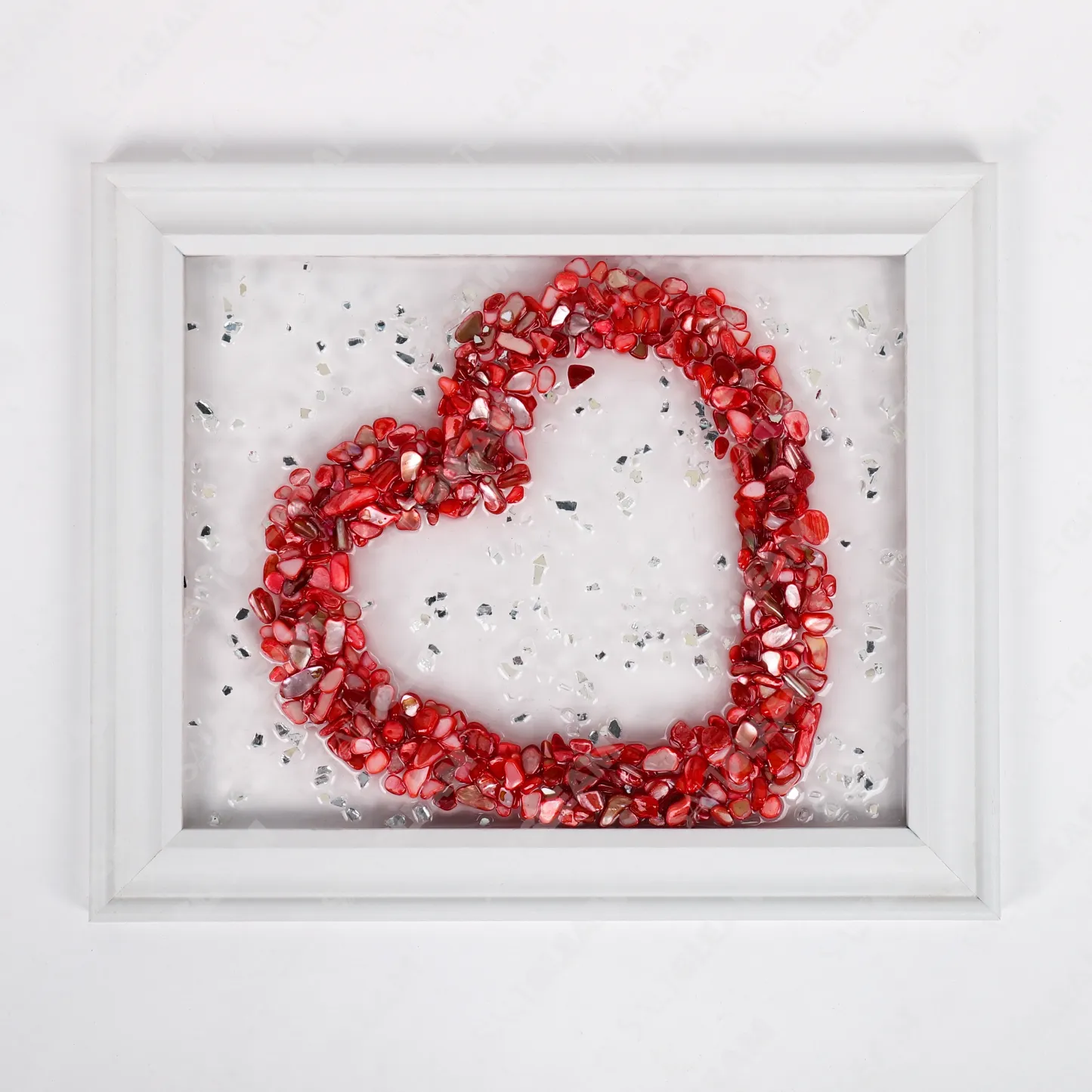 Forever Love Sea Glass Art Kit