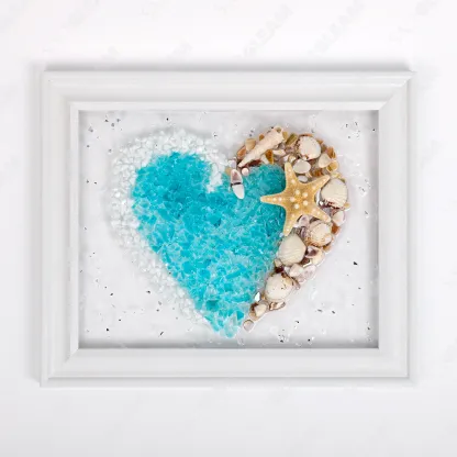 Heart of the Coast Sea Glass Art Kit