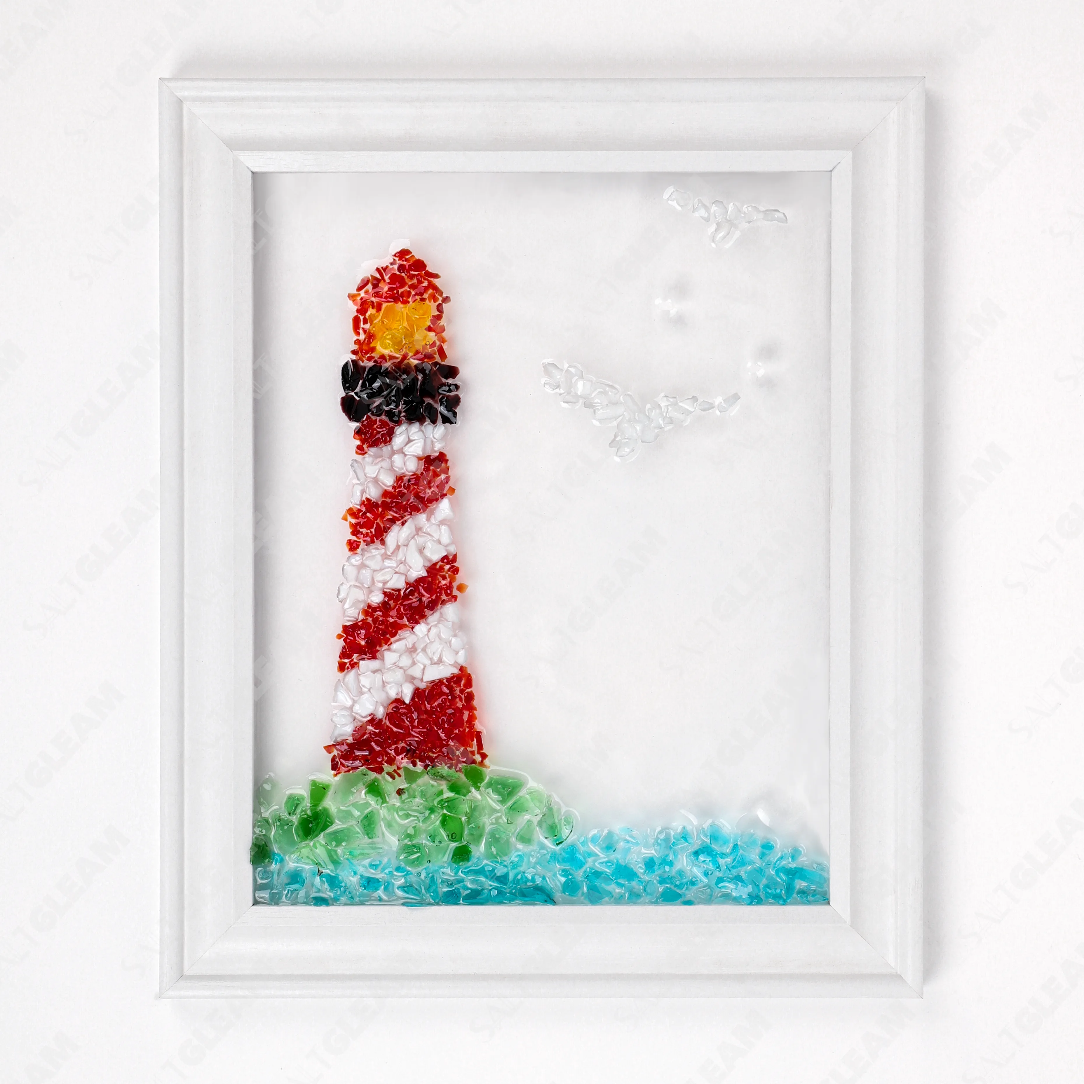 Lighthouse Sea Glass Art Kit