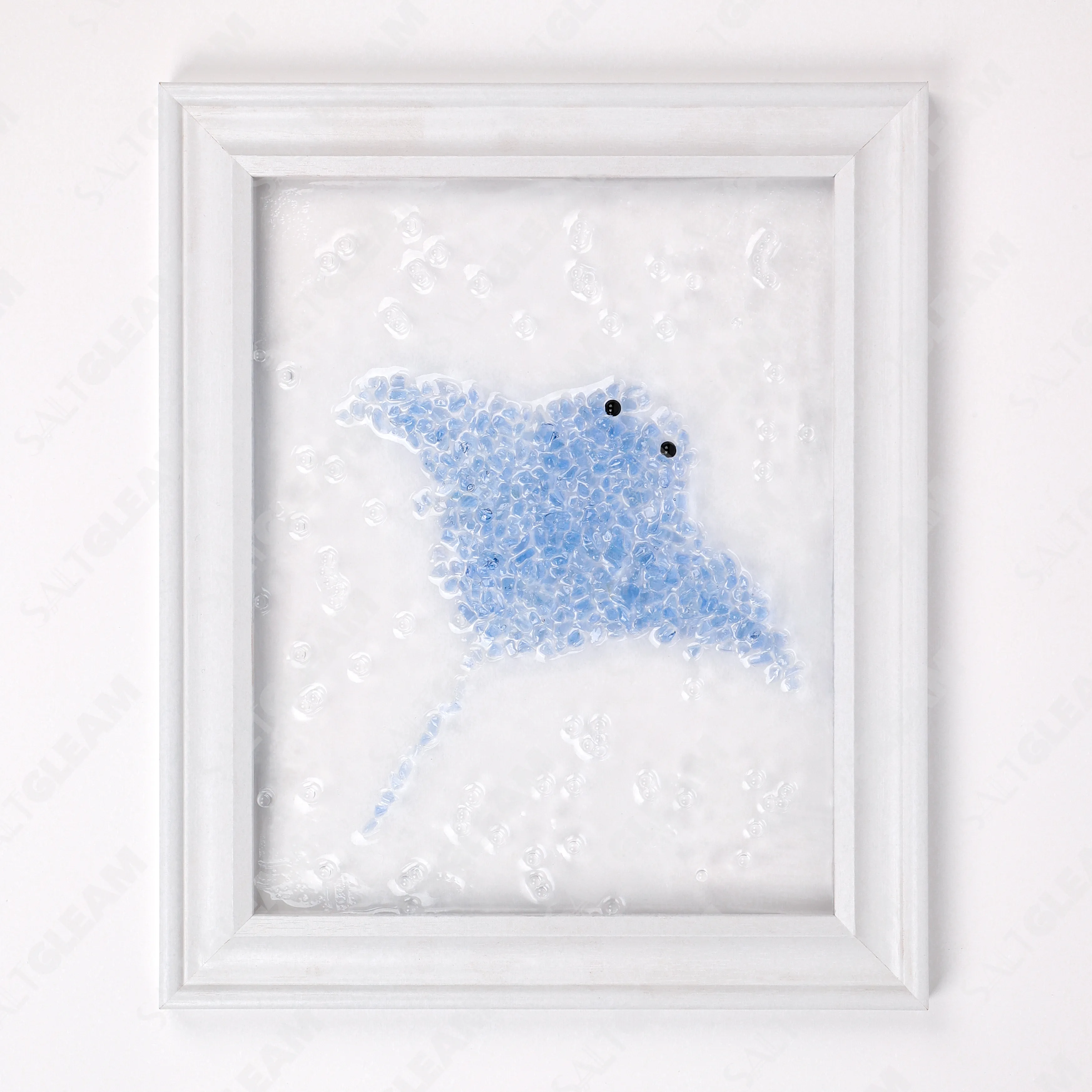 Manta Ray Sea Glass Art Kit