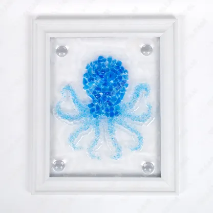 Octopus Sea Glass Art Kit