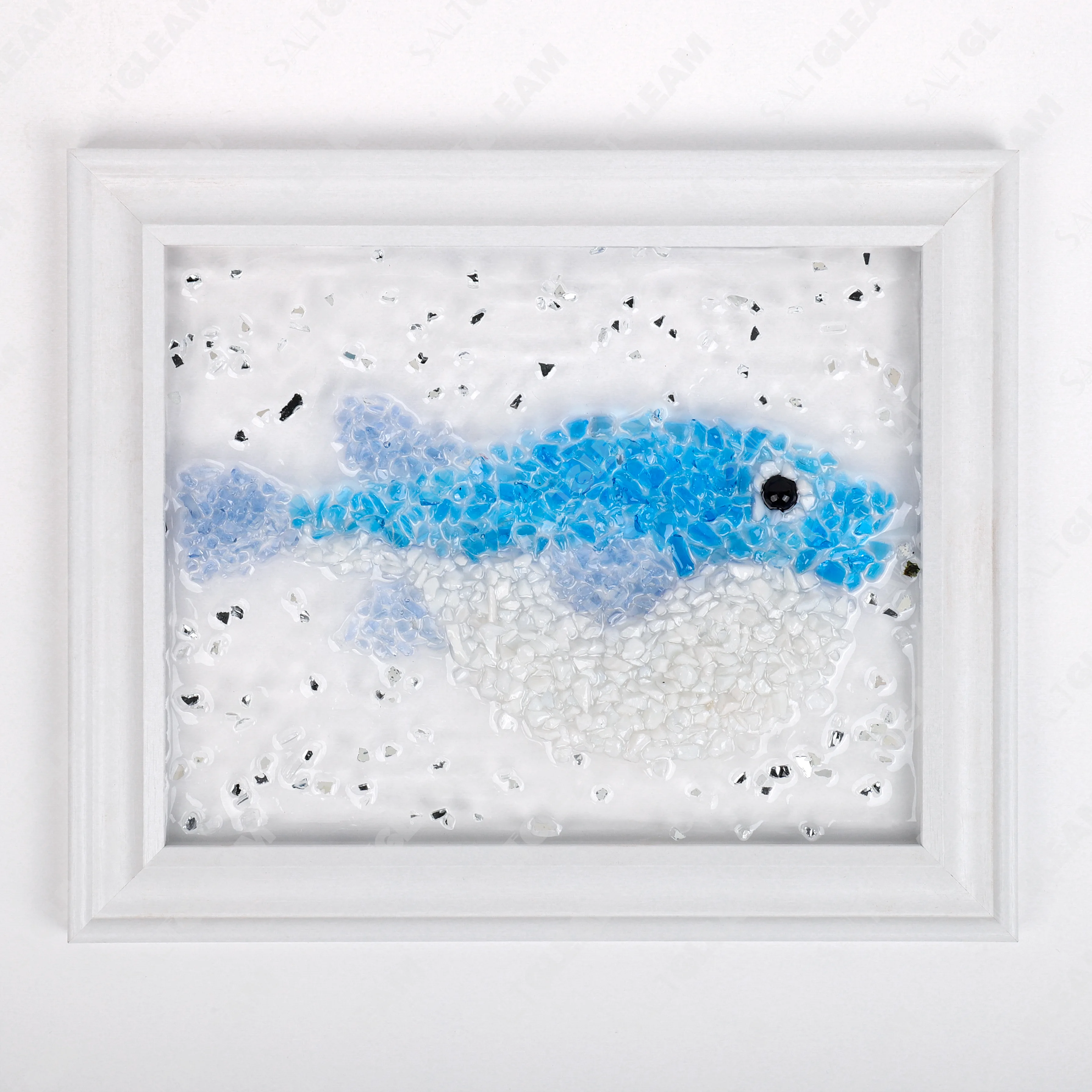 Pufferfish Sea Glass Art Kit