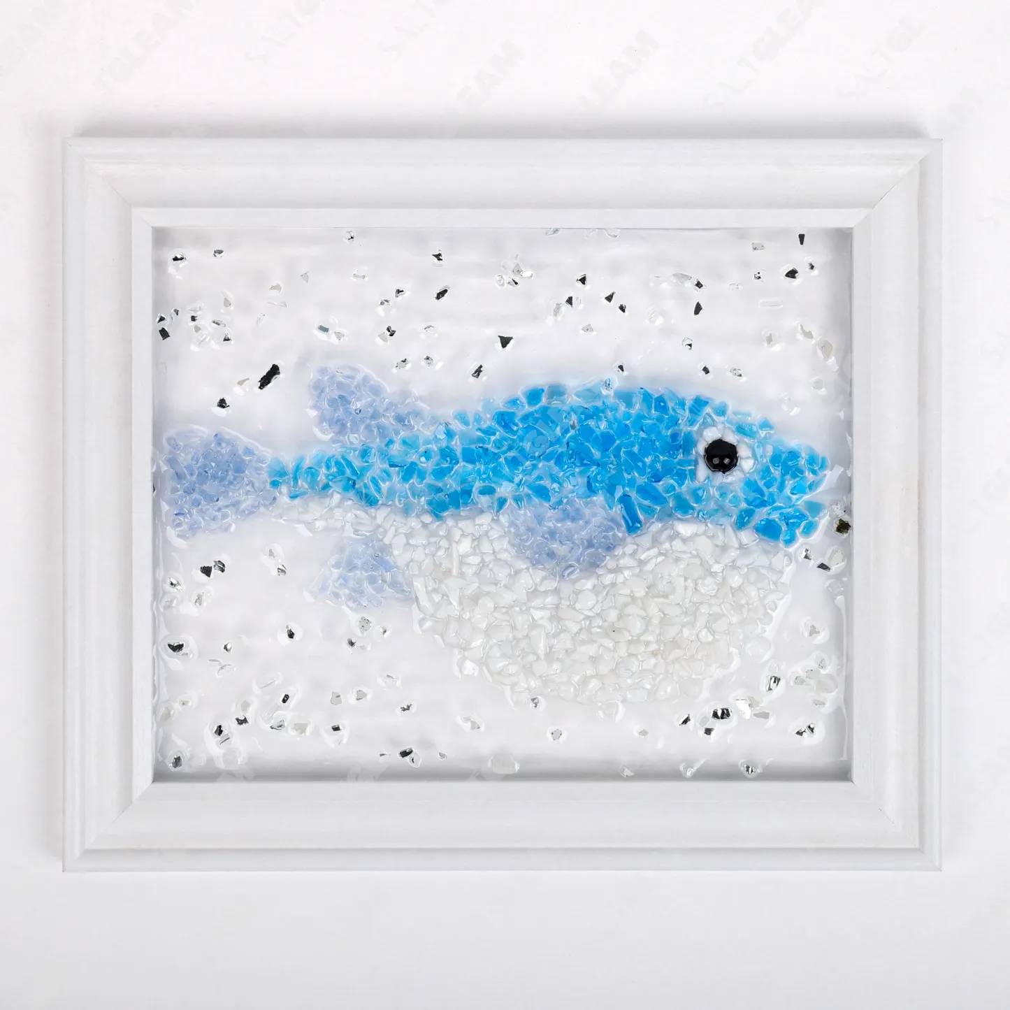 Pufferfish Sea Glass Art Kit