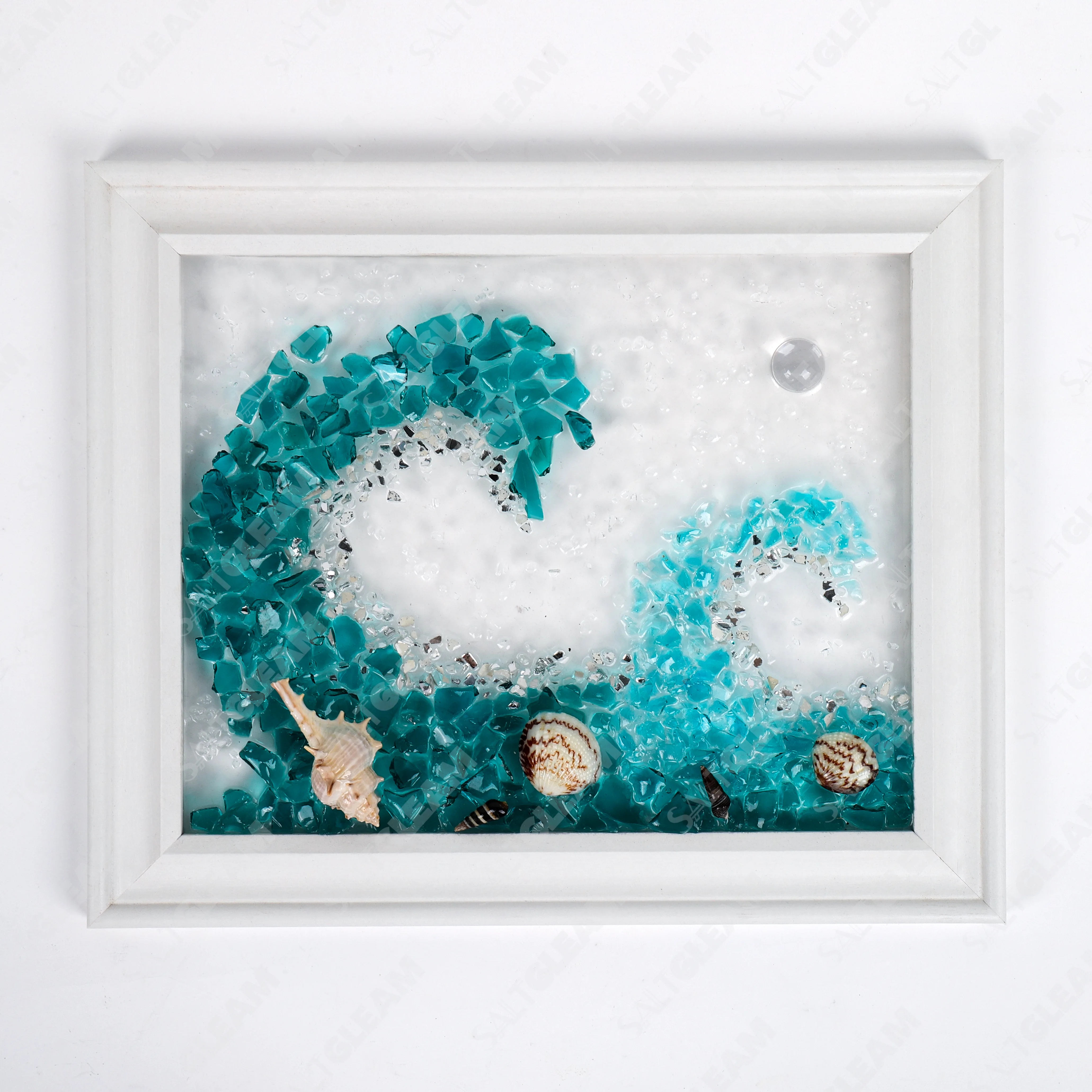 Raging Waves Sea Glass Art Kit