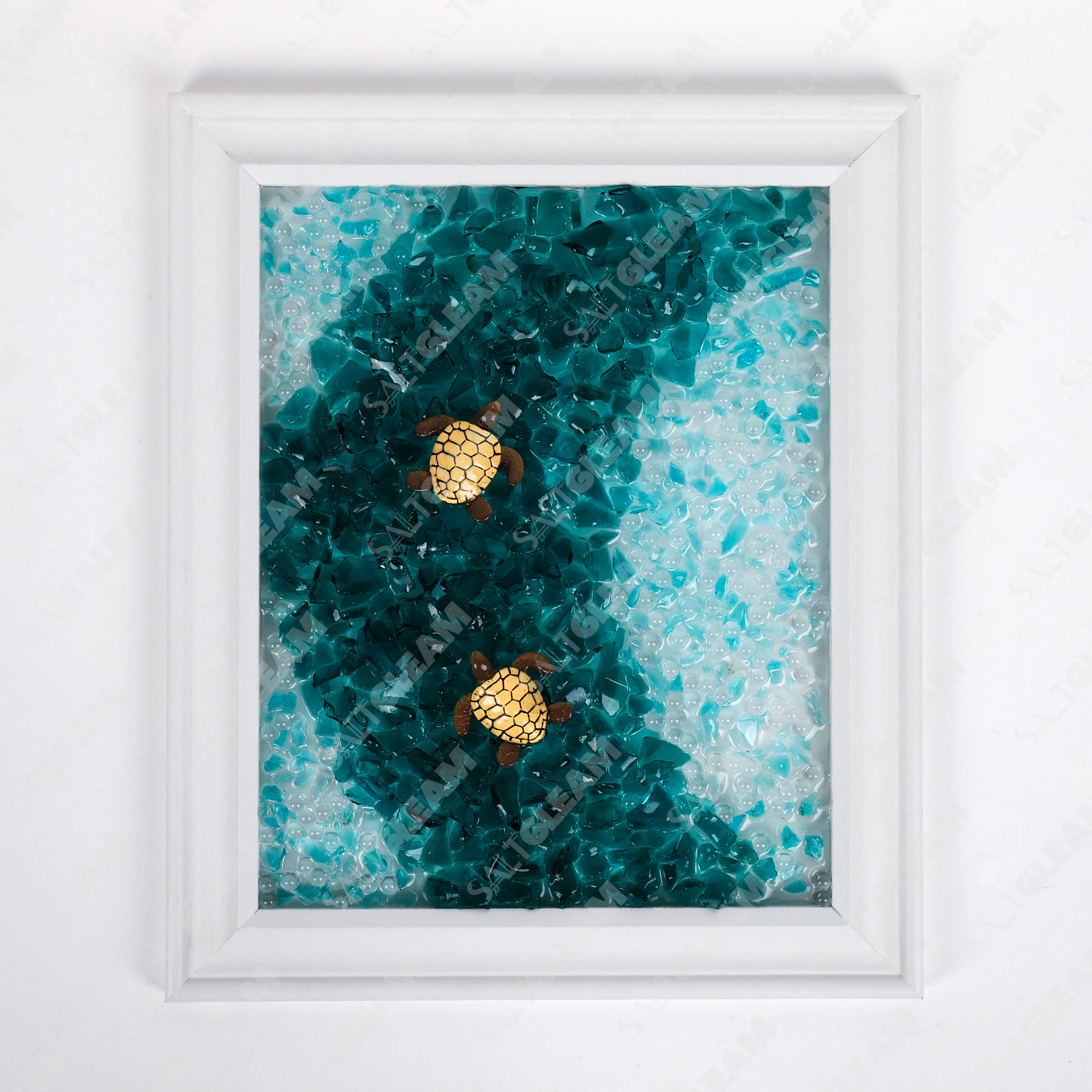 Sea Turtle Journey Sea Glass Art Kit