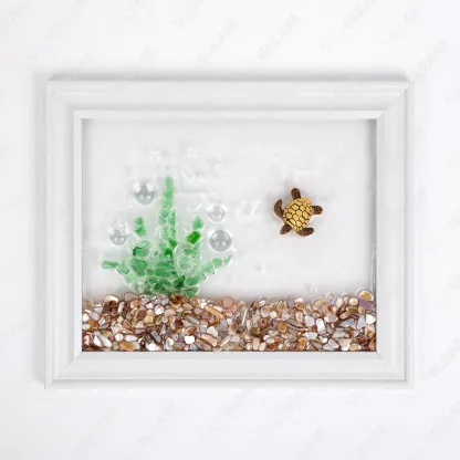 Seagrass Sea Glass Art Kit