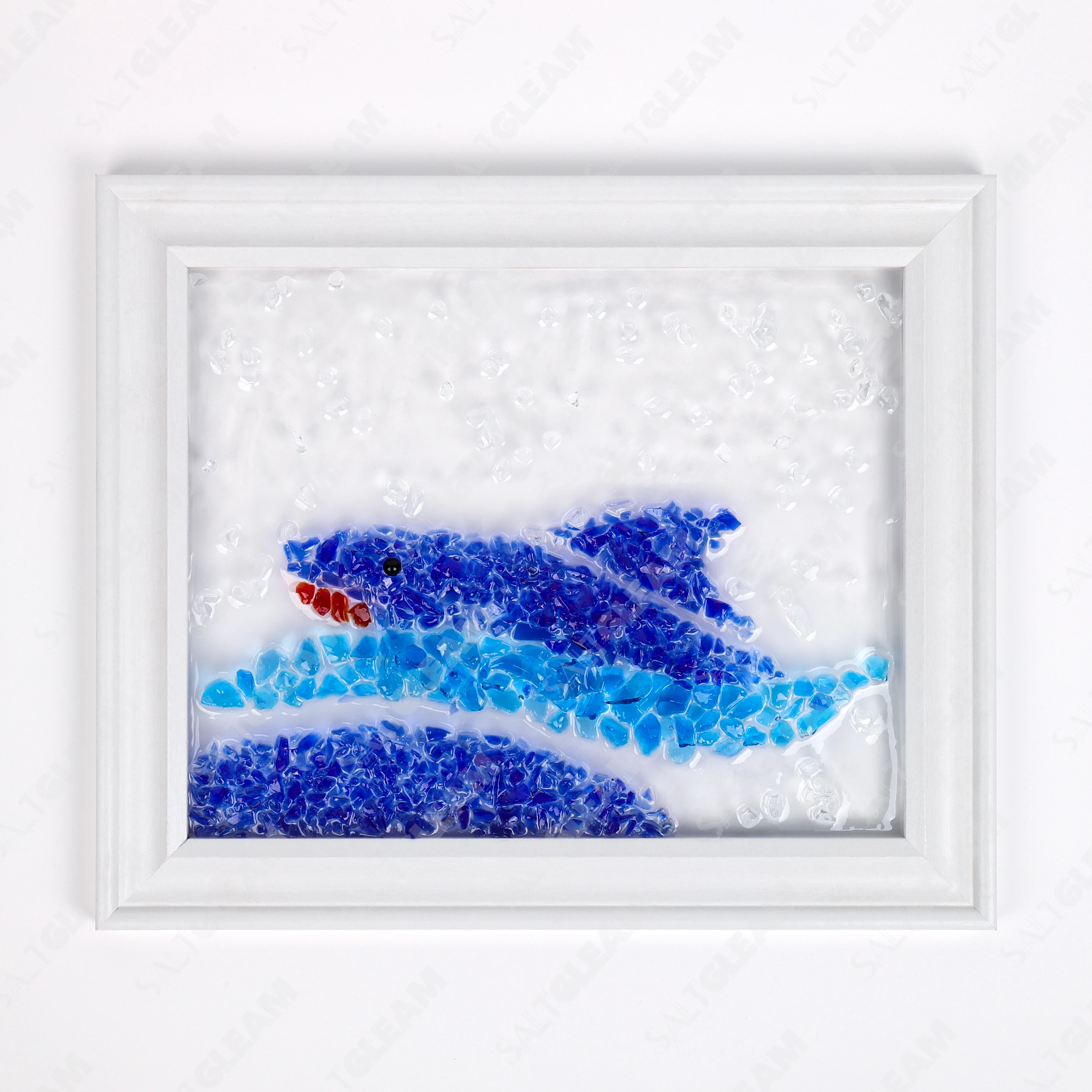 Shark Sea Glass Art Kit