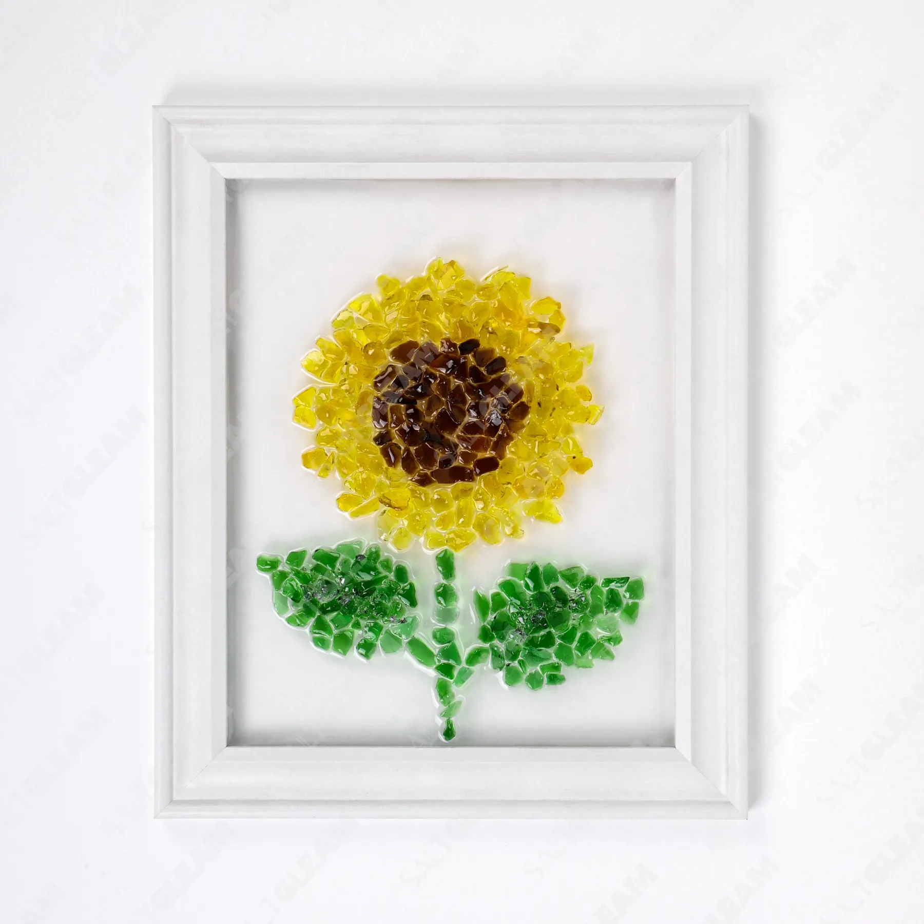 Sunflower Sea Glass Art Kit
