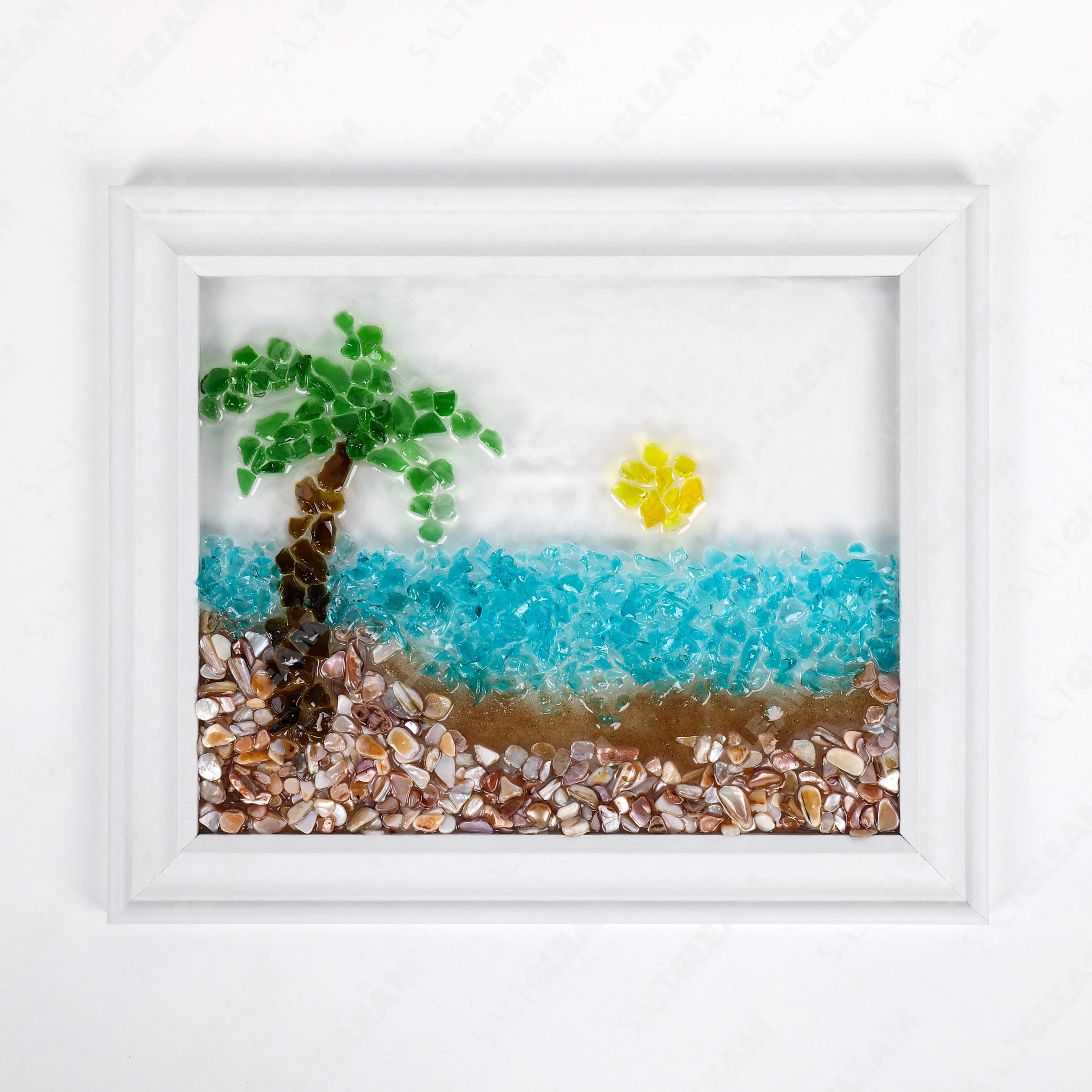 Sunrise by the Sea Glass Art Kit