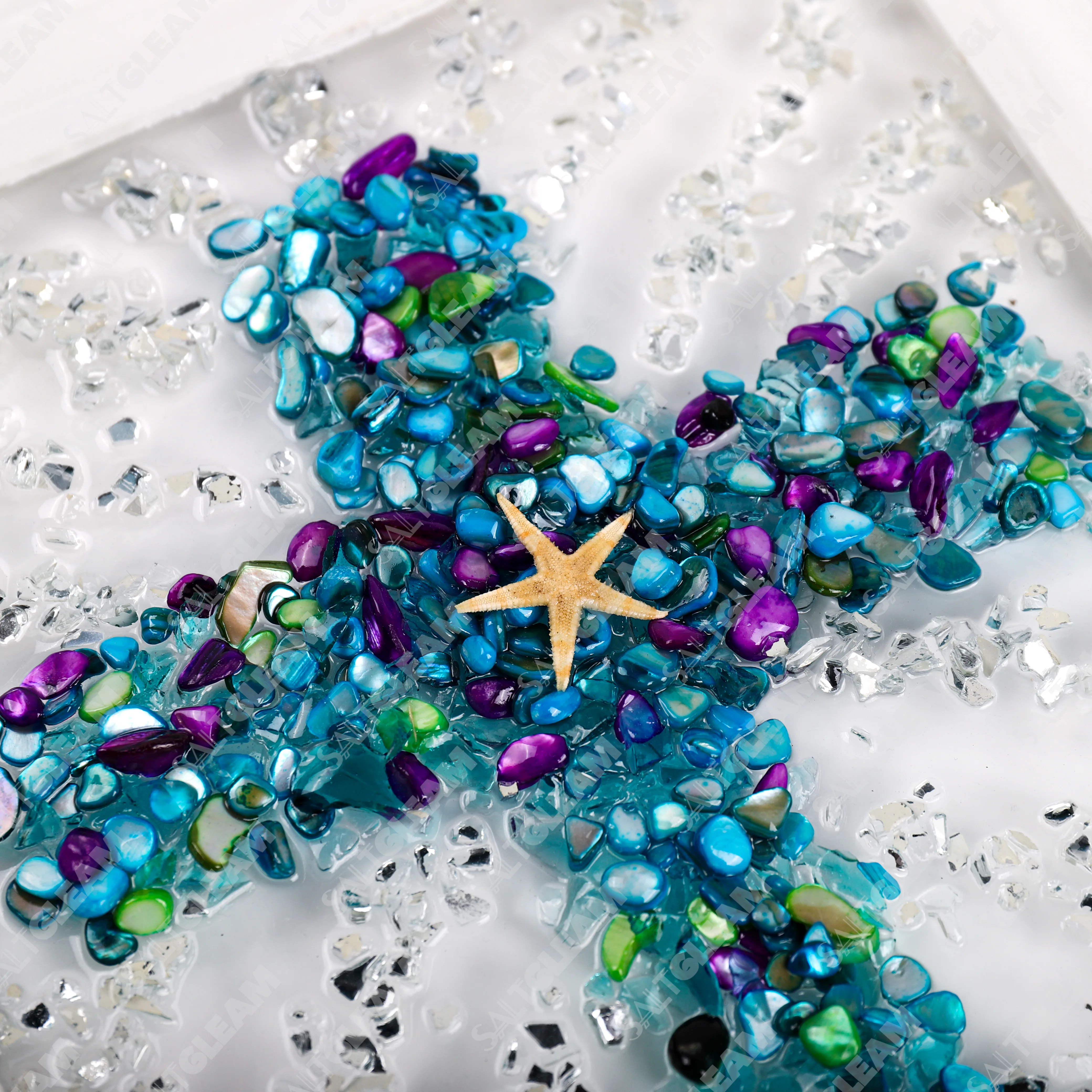 Cross Sea Glass Art Kit